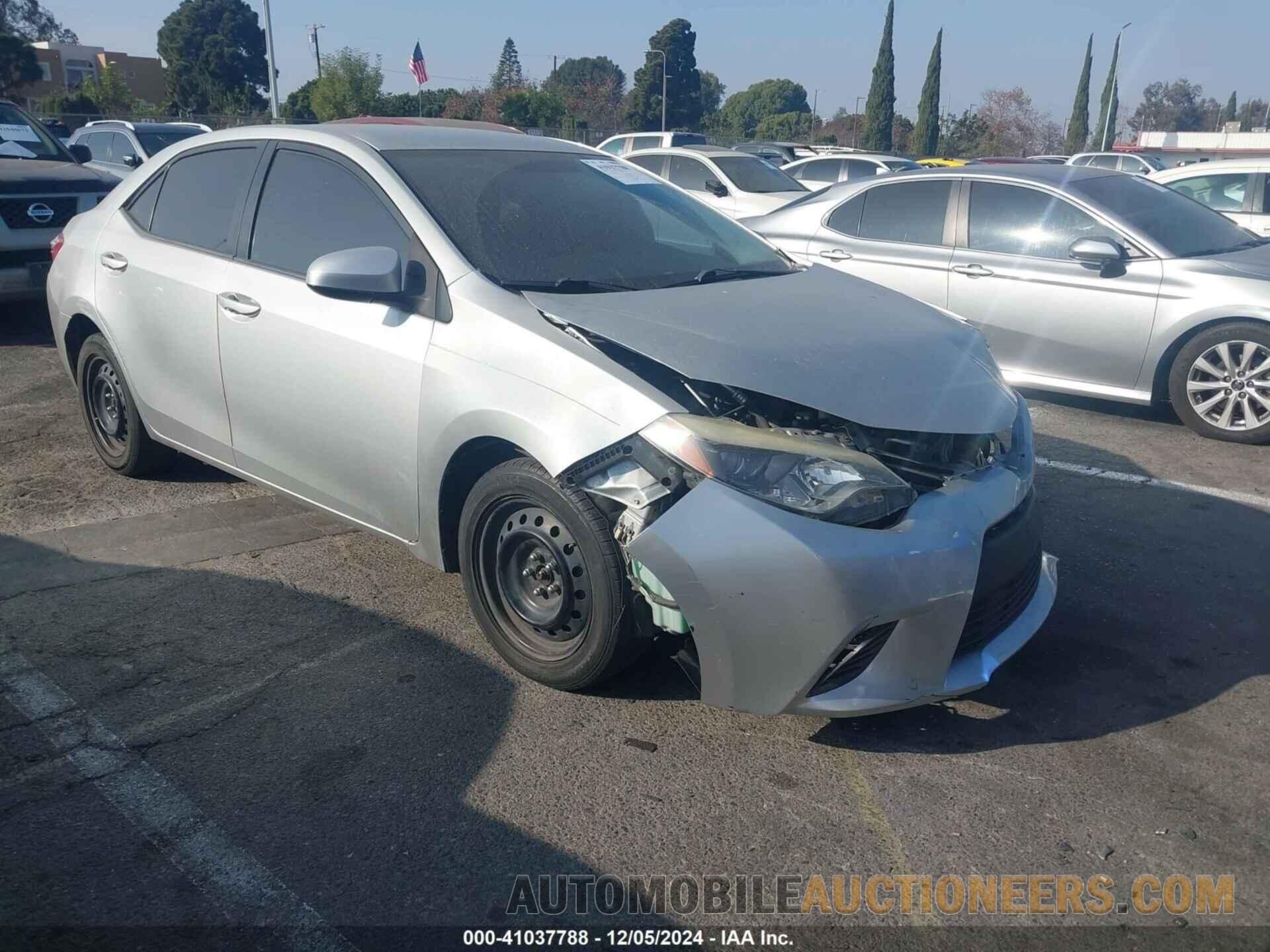 5YFBURHE7FP344764 TOYOTA COROLLA 2015