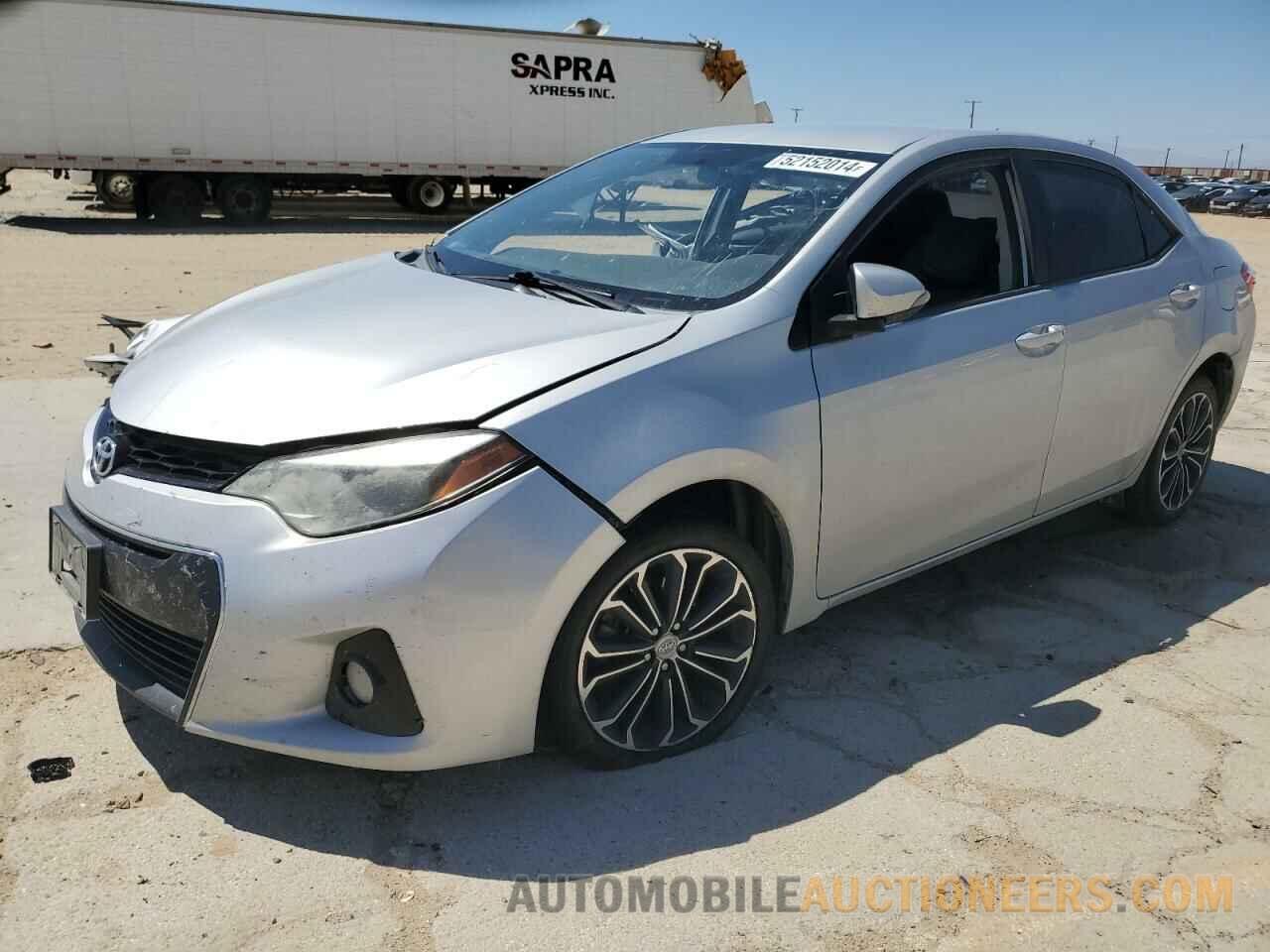 5YFBURHE7FP345137 TOYOTA COROLLA 2015