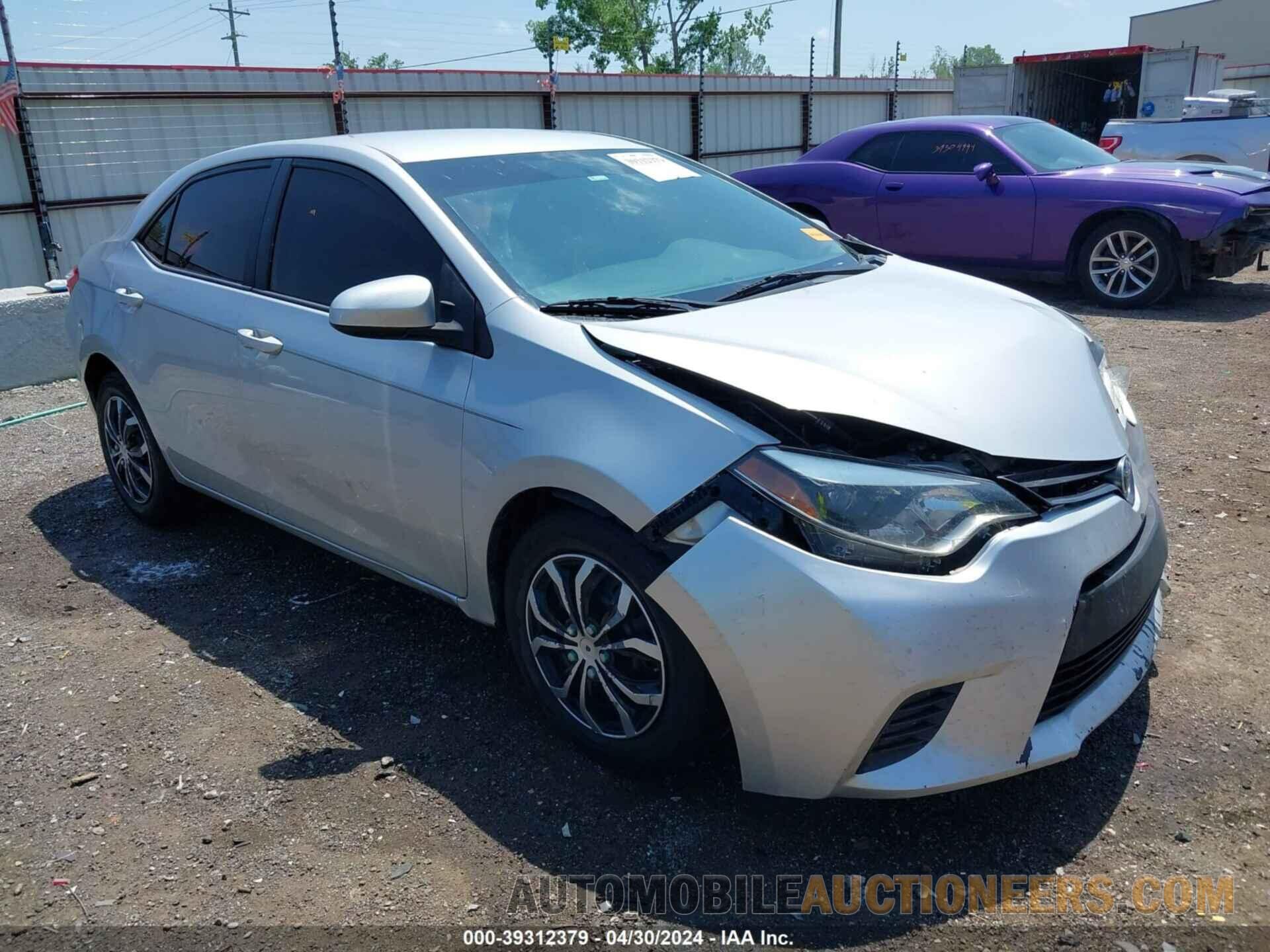 5YFBURHE7FP345753 TOYOTA COROLLA 2015