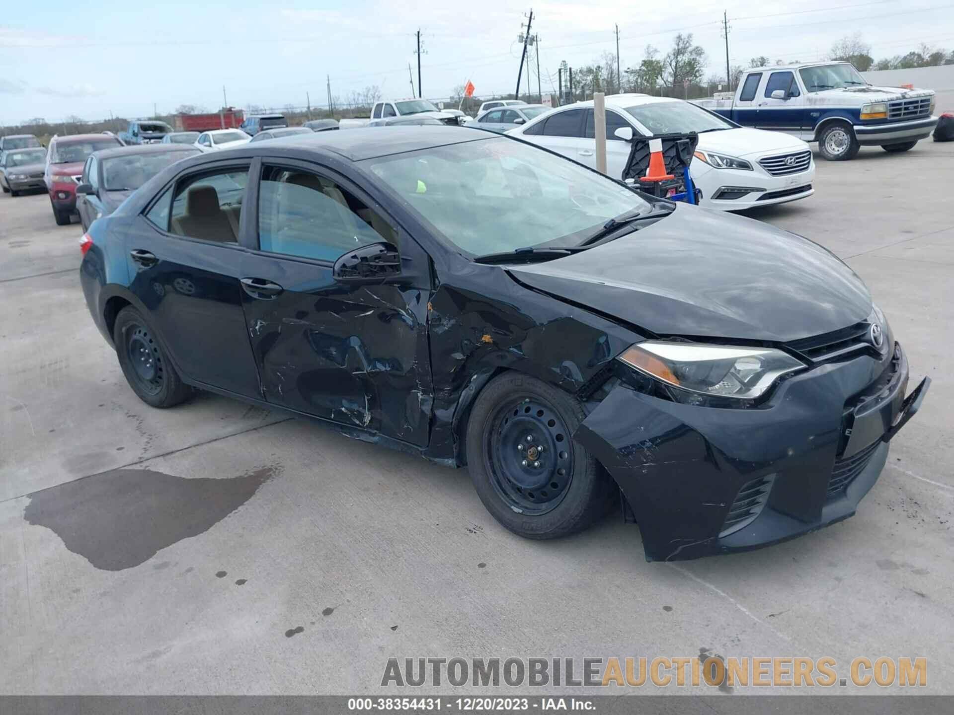 5YFBURHE7FP346904 TOYOTA COROLLA 2015