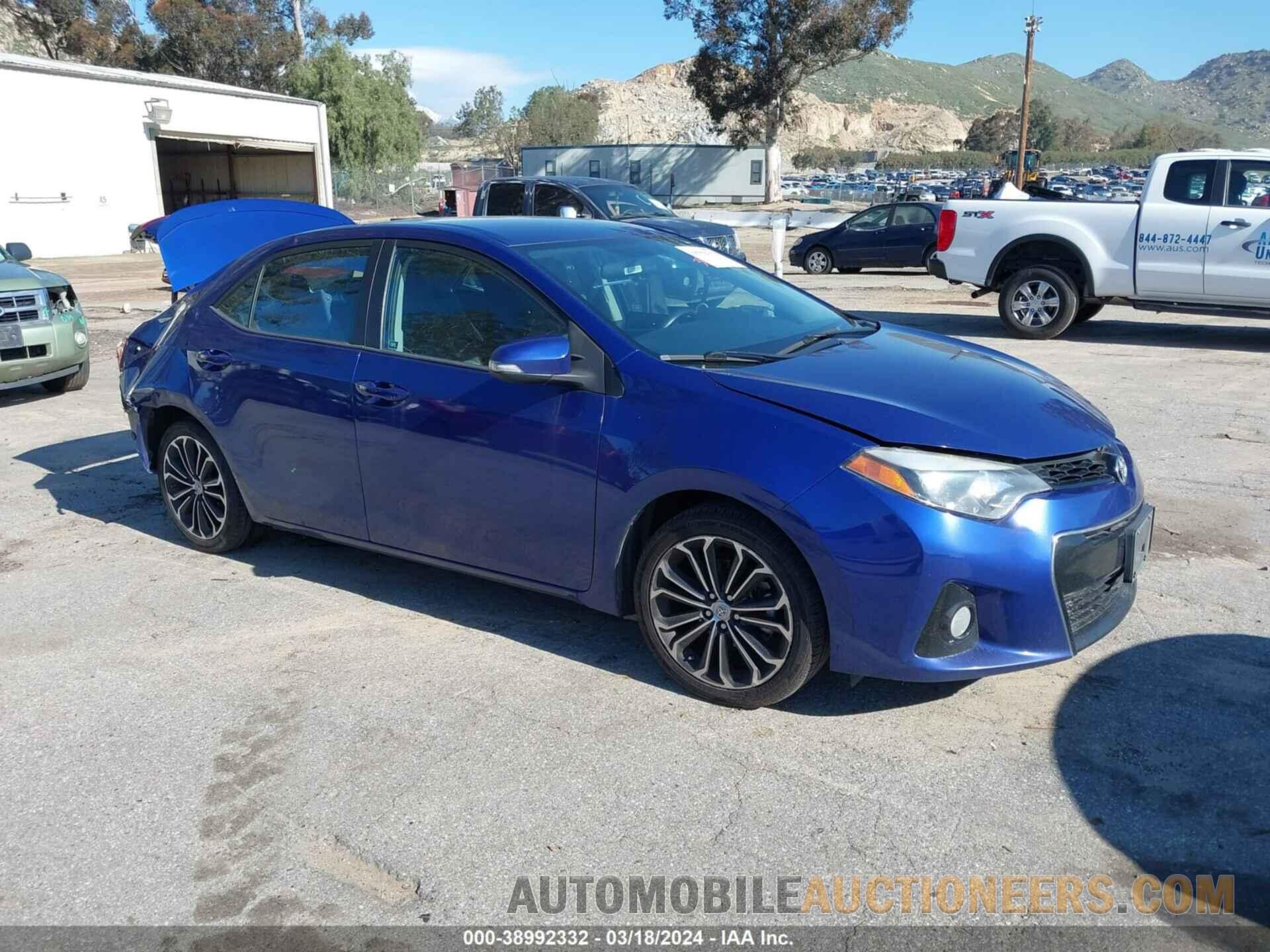 5YFBURHE7FP347082 TOYOTA COROLLA 2015