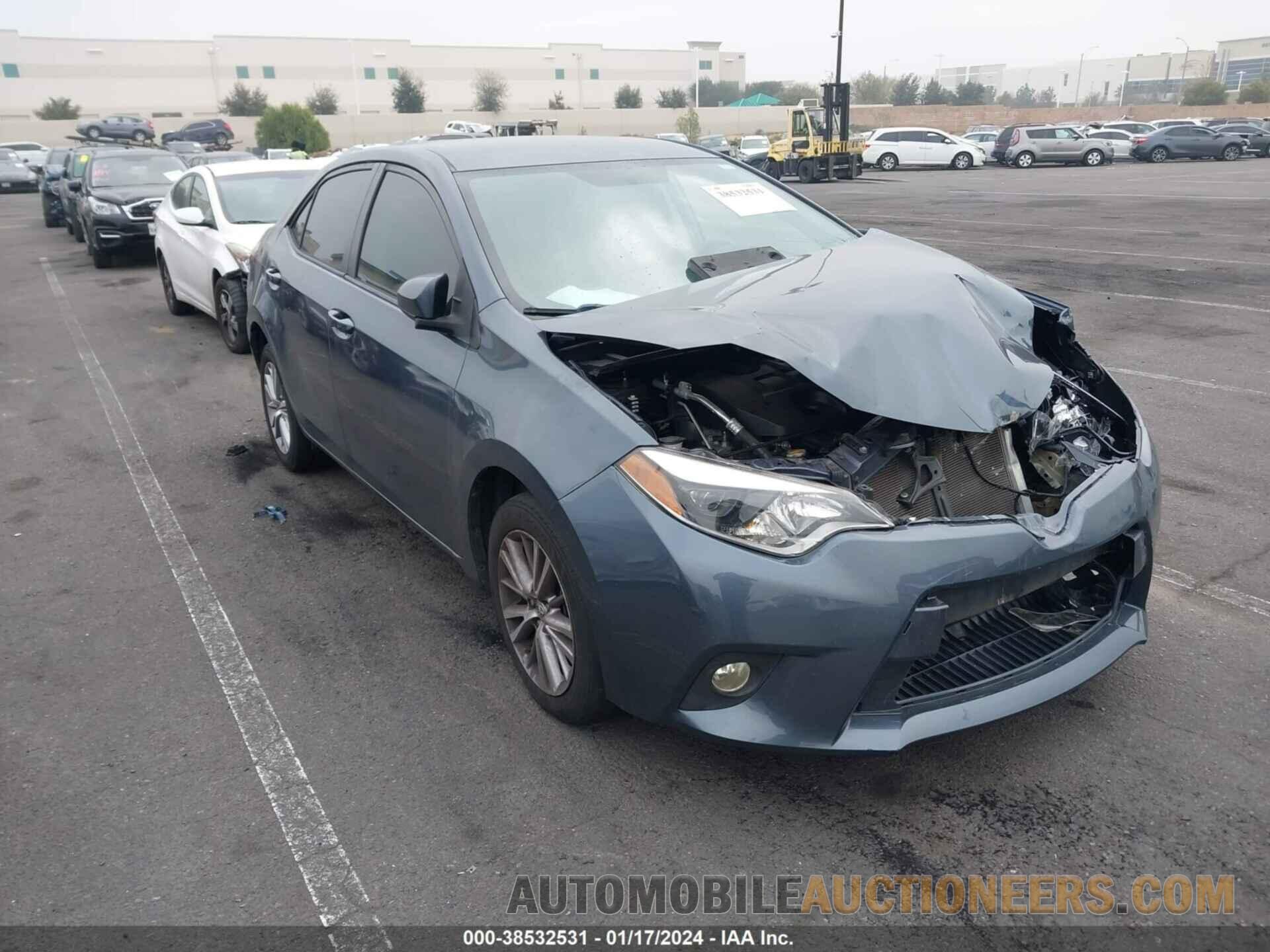 5YFBURHE7FP347843 TOYOTA COROLLA 2015