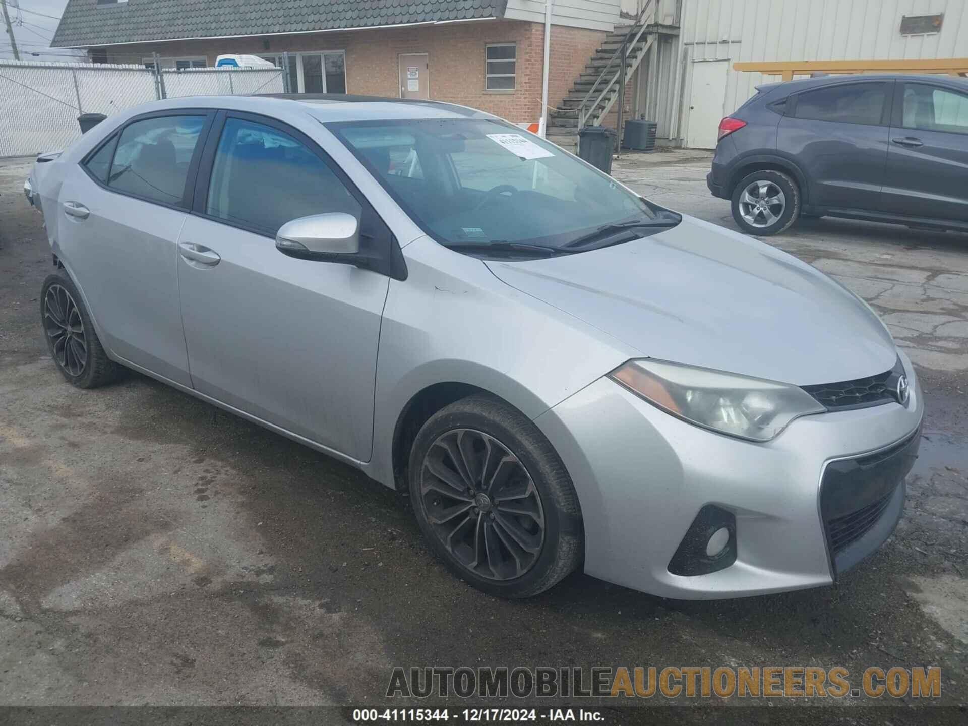 5YFBURHE7FP349138 TOYOTA COROLLA 2015