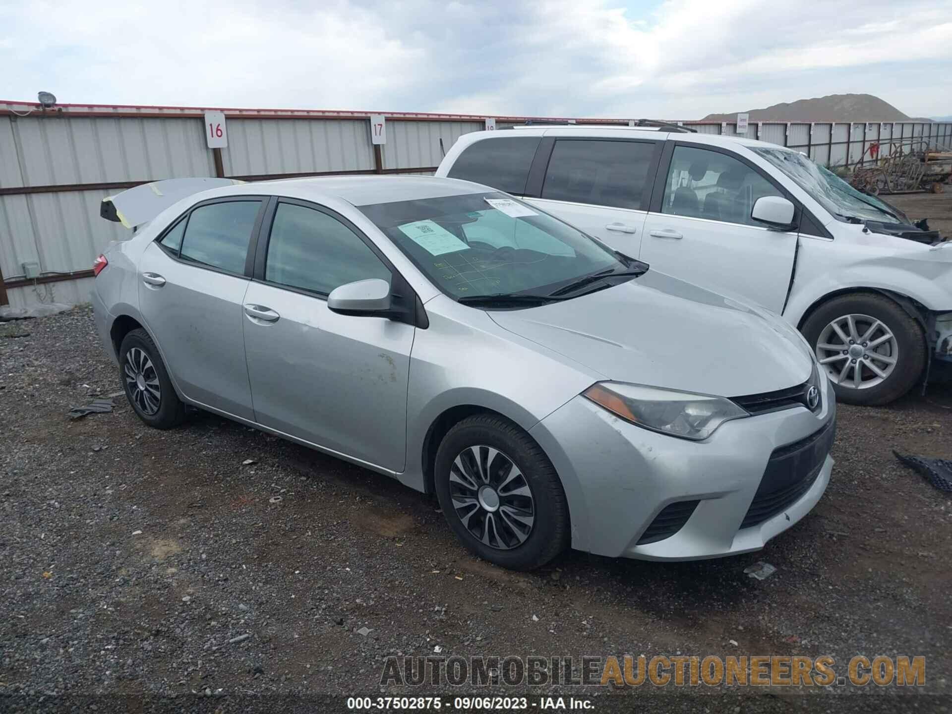 5YFBURHE7FP349947 TOYOTA COROLLA 2015