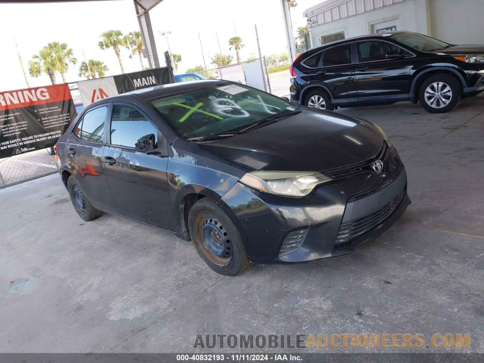 5YFBURHE7FP351357 TOYOTA COROLLA 2015