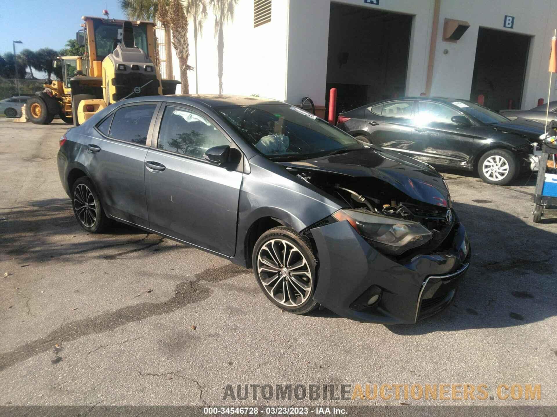 5YFBURHE7FP354470 TOYOTA COROLLA 2015