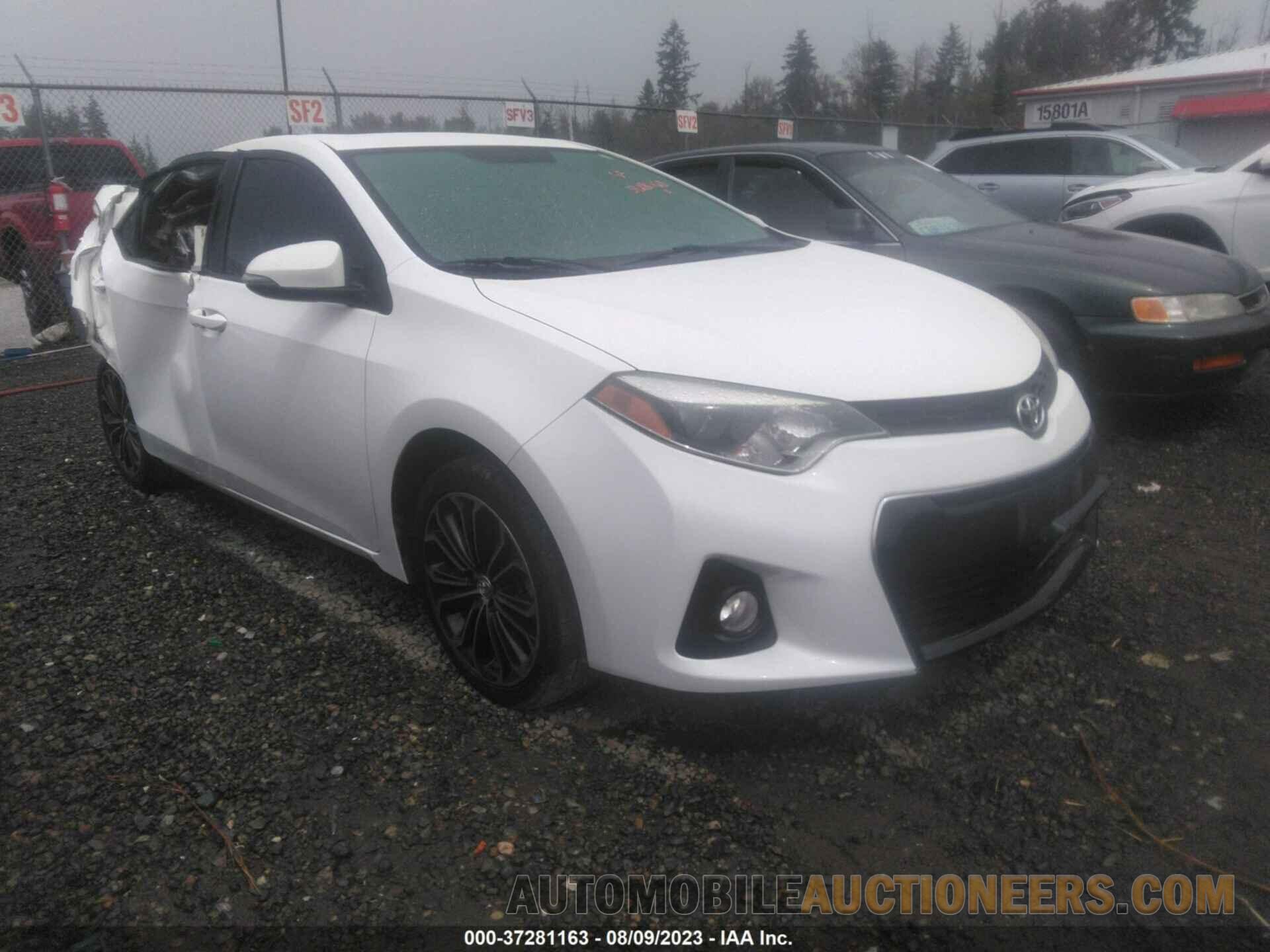 5YFBURHE7FP354615 TOYOTA COROLLA 2015