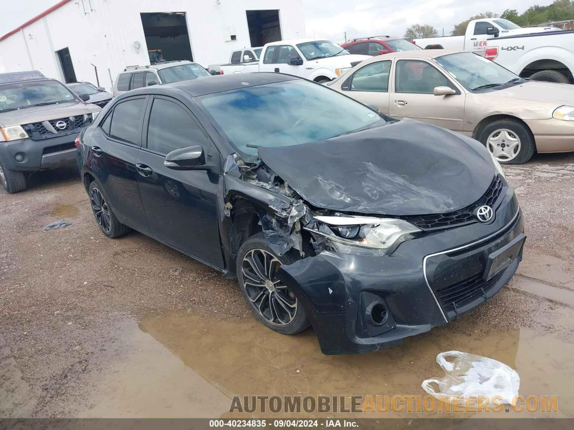 5YFBURHE7FP357207 TOYOTA COROLLA 2015