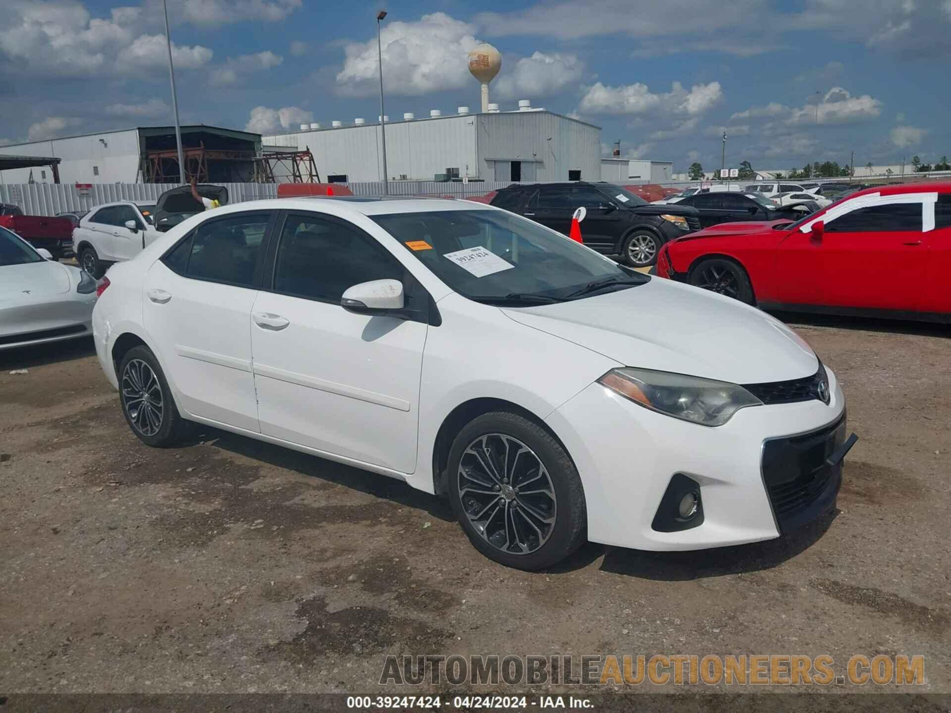 5YFBURHE7GP369407 TOYOTA COROLLA 2016