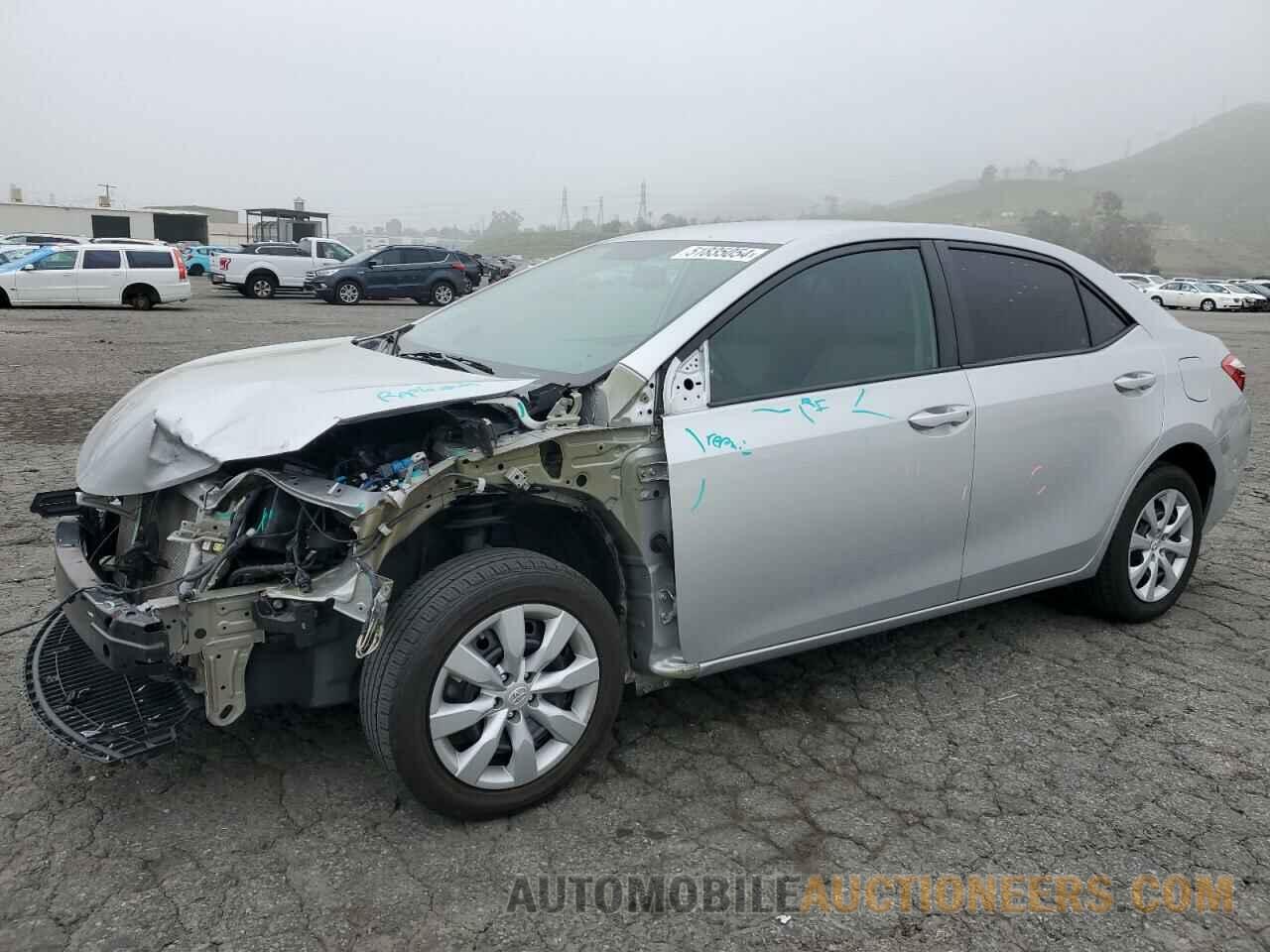 5YFBURHE7GP370296 TOYOTA COROLLA 2016