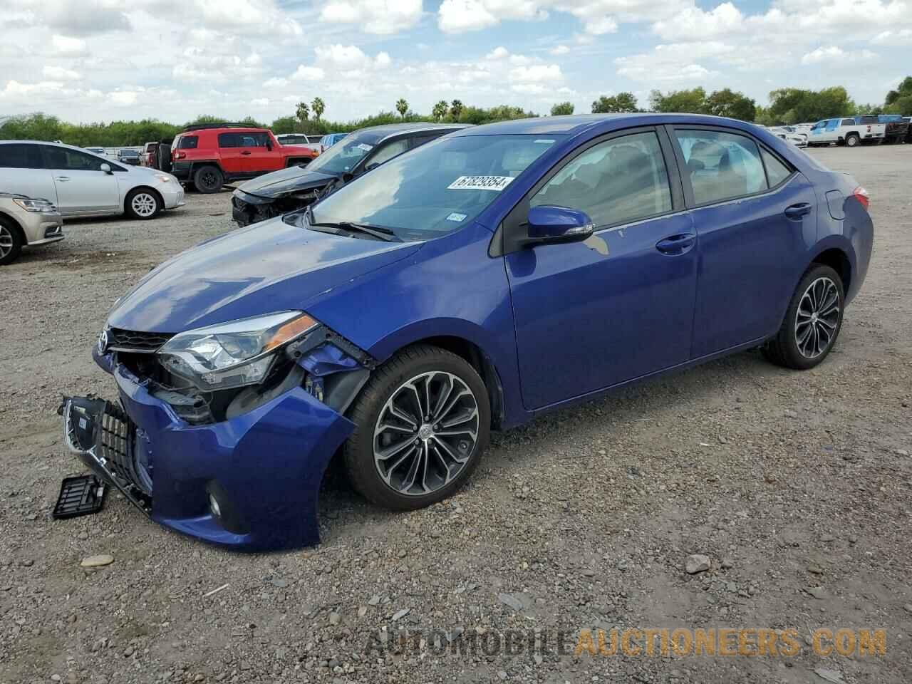 5YFBURHE7GP374106 TOYOTA COROLLA 2016