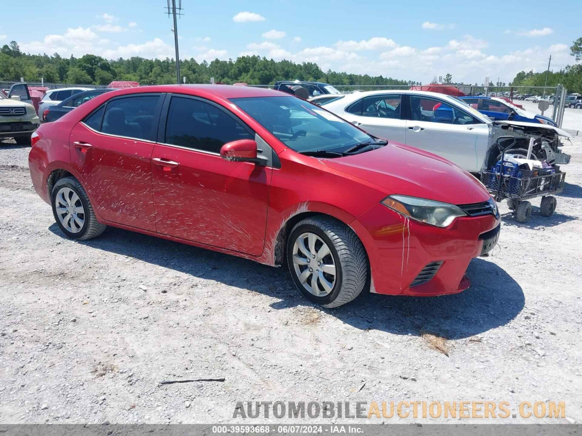 5YFBURHE7GP375854 TOYOTA COROLLA 2016