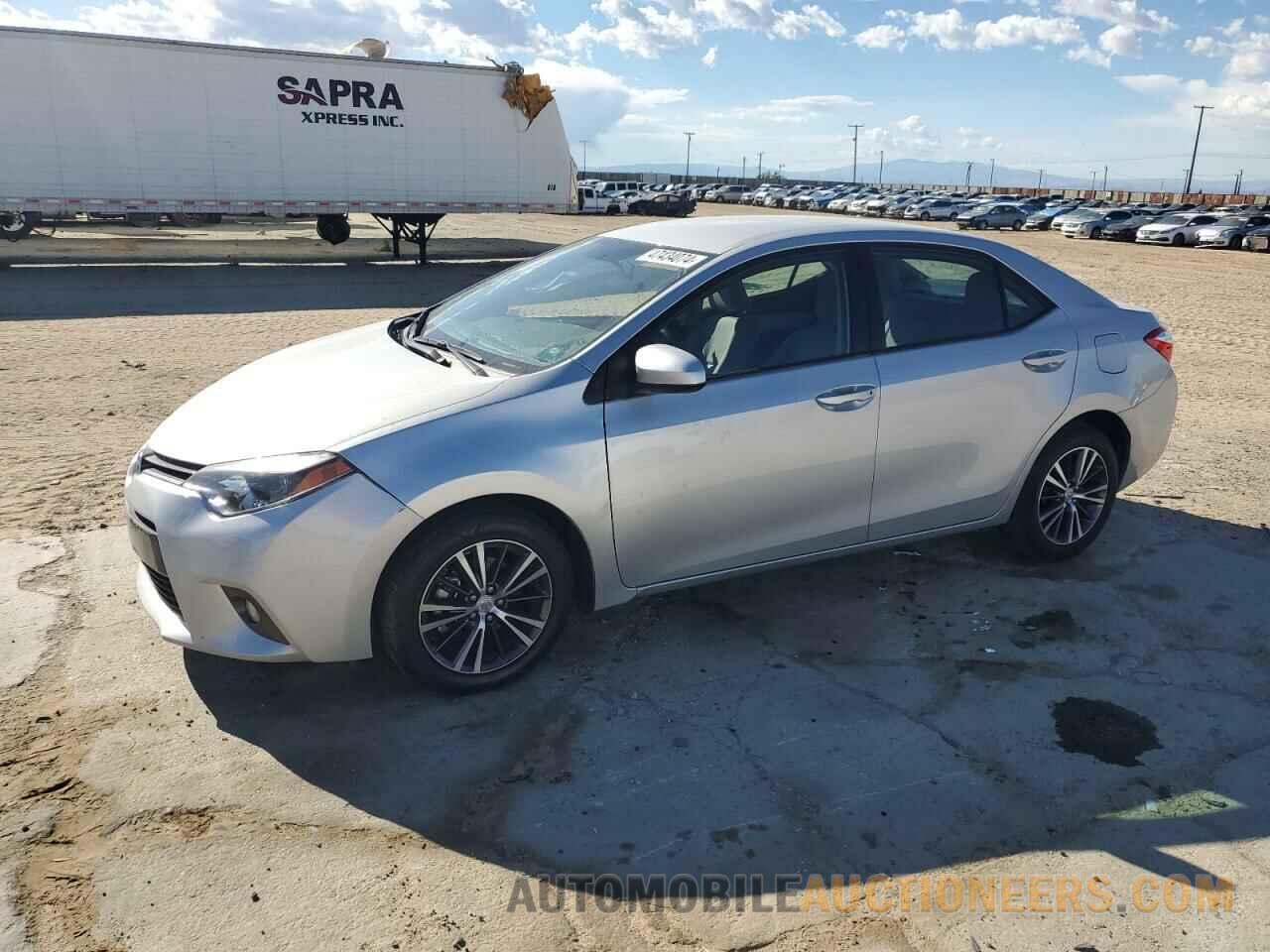 5YFBURHE7GP378639 TOYOTA COROLLA 2016