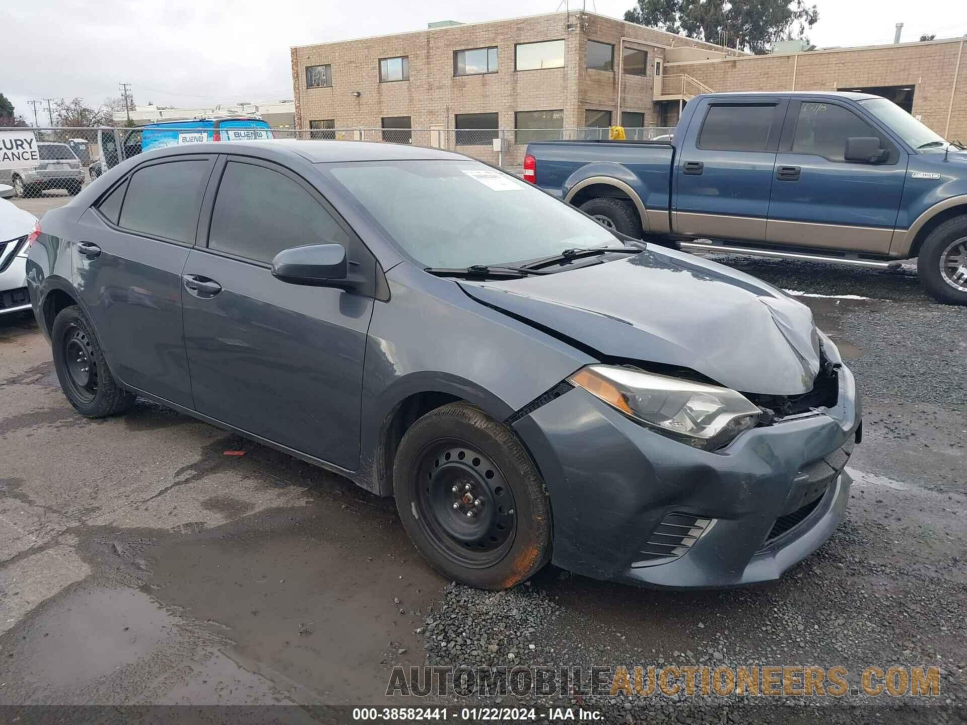 5YFBURHE7GP384554 TOYOTA COROLLA 2016