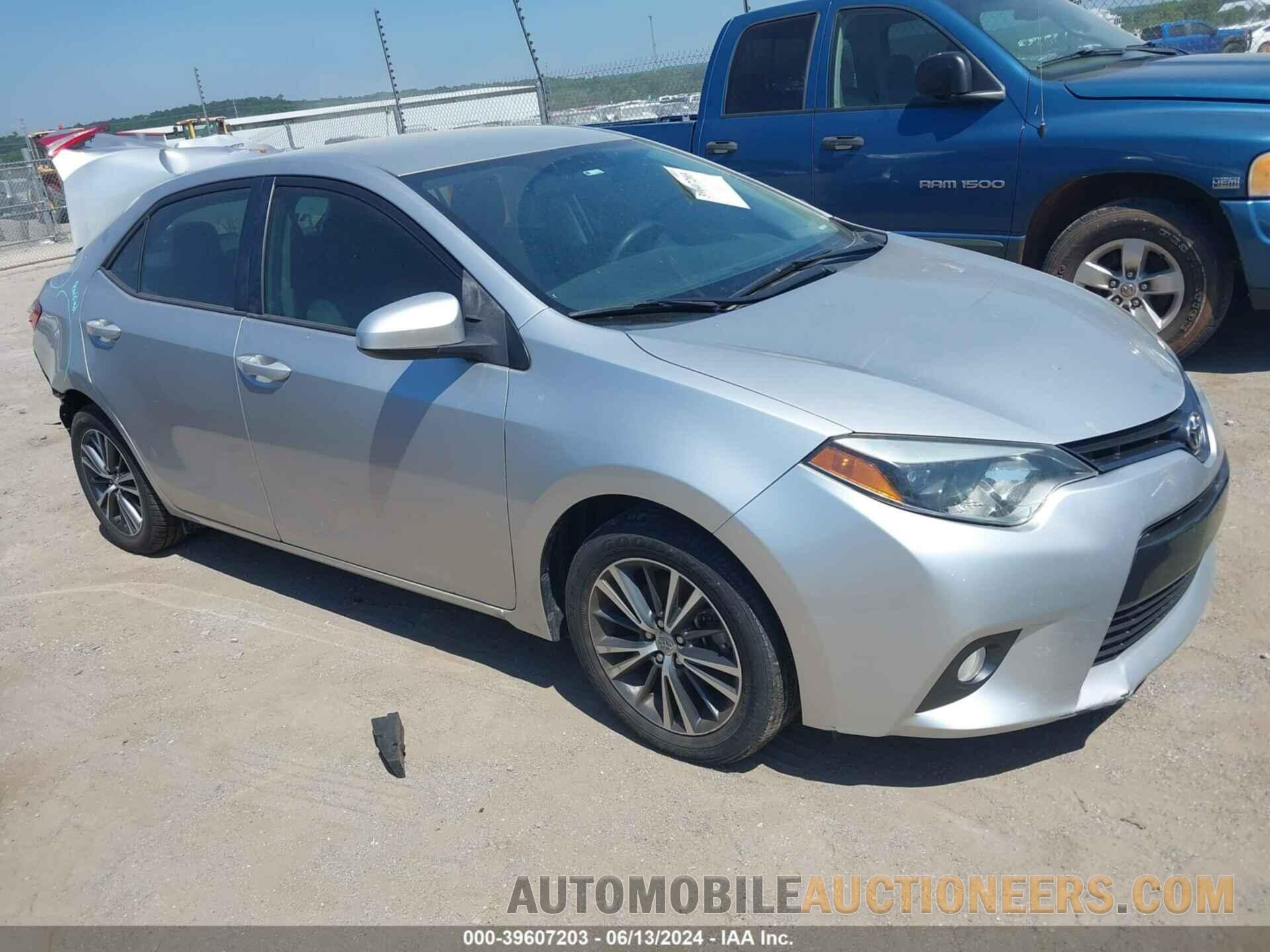 5YFBURHE7GP390130 TOYOTA COROLLA 2016