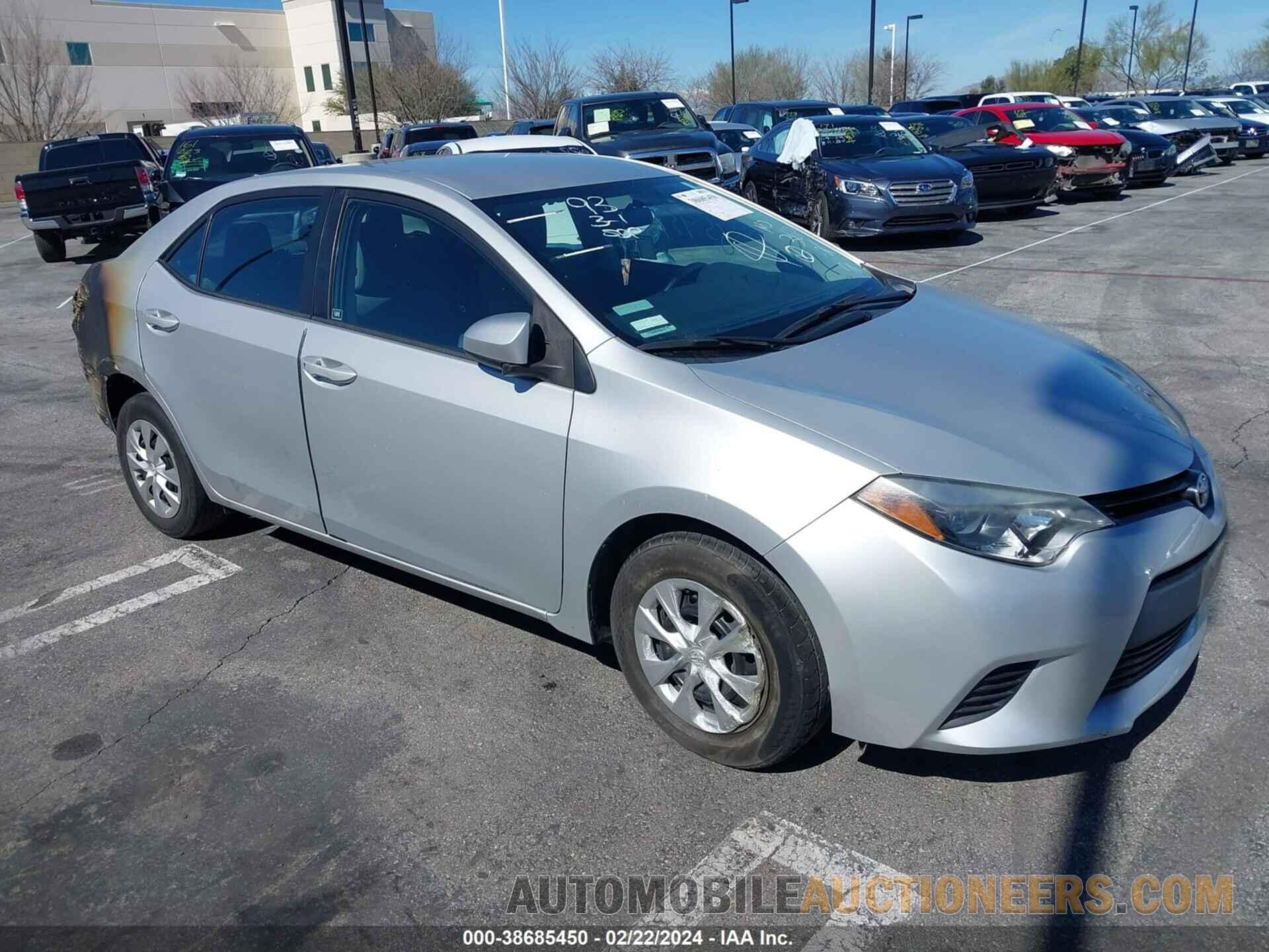 5YFBURHE7GP404320 TOYOTA COROLLA 2016