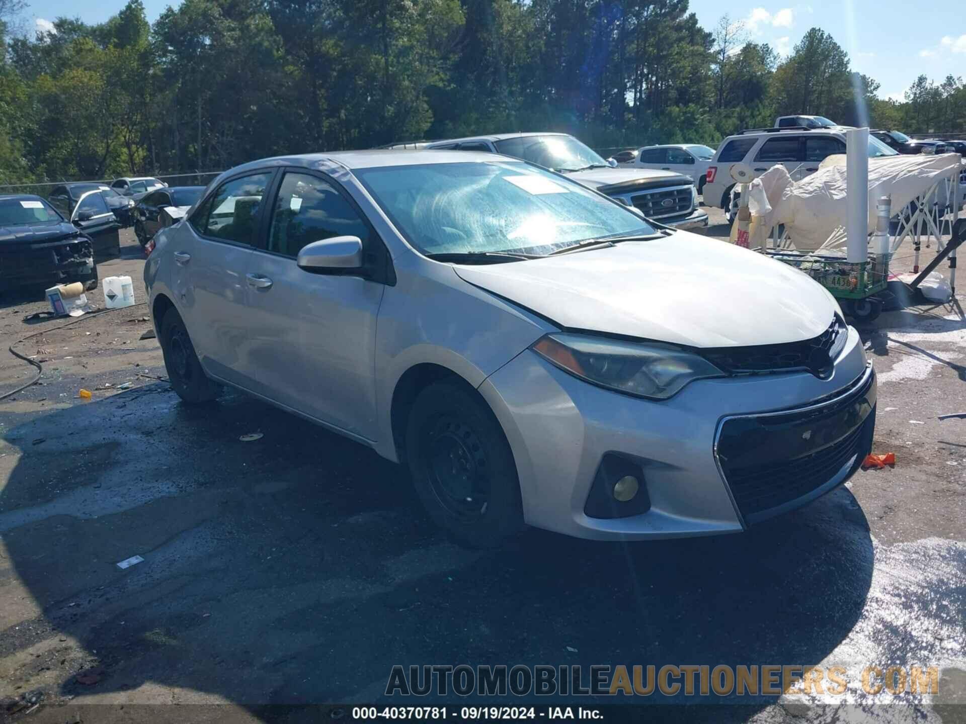 5YFBURHE7GP413437 TOYOTA COROLLA 2016