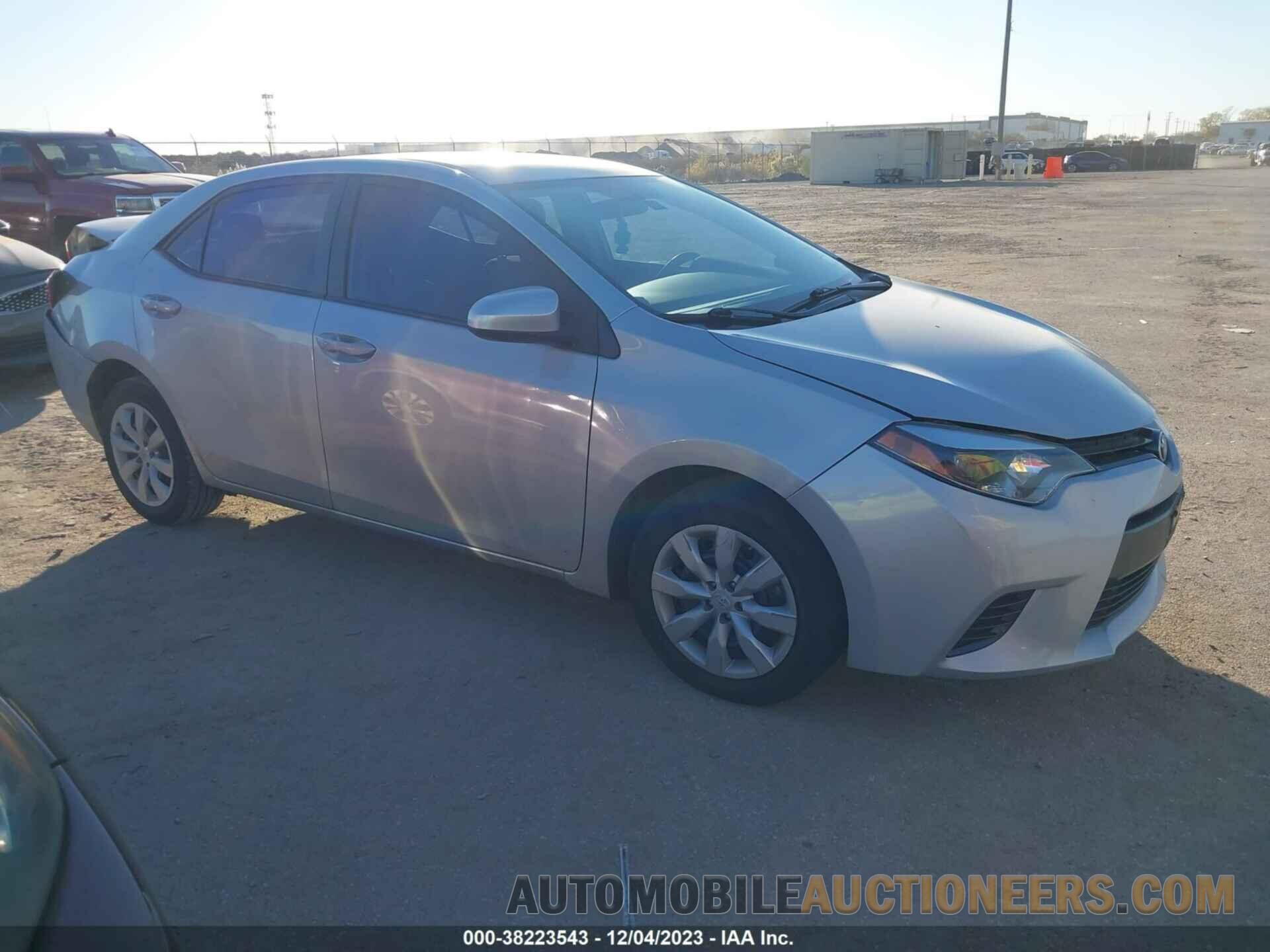 5YFBURHE7GP413485 TOYOTA COROLLA 2016