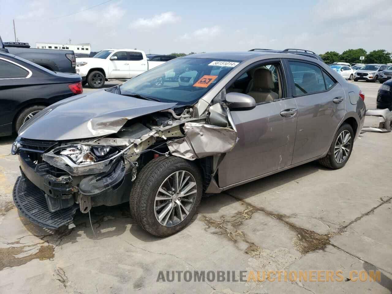 5YFBURHE7GP413986 TOYOTA COROLLA 2016