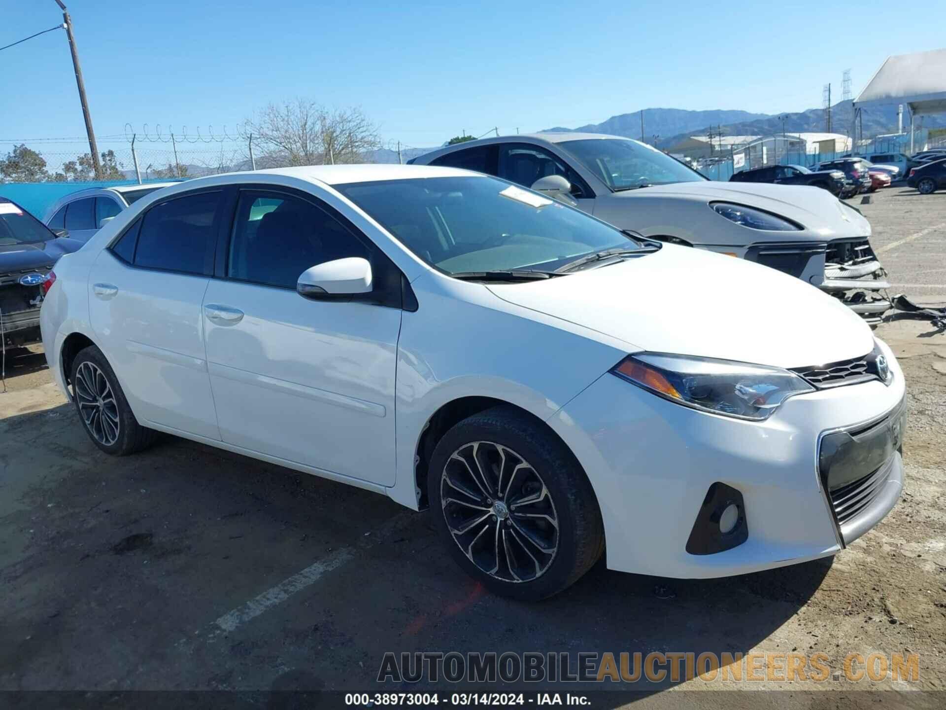 5YFBURHE7GP423305 TOYOTA COROLLA 2016