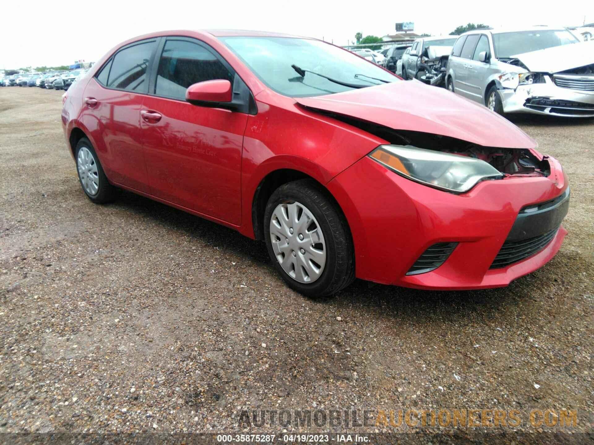 5YFBURHE7GP427421 TOYOTA COROLLA 2016