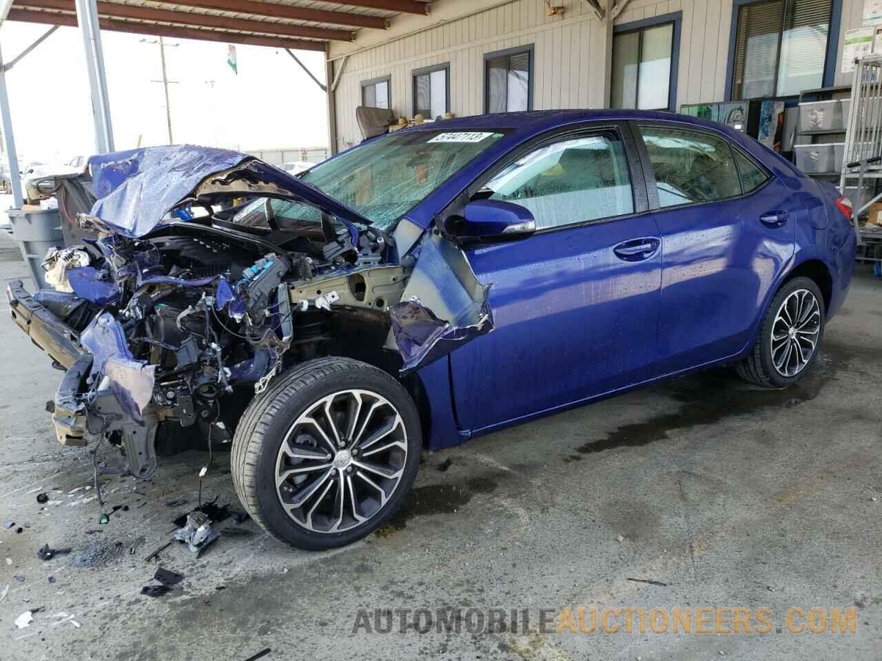 5YFBURHE7GP431128 TOYOTA COROLLA 2016