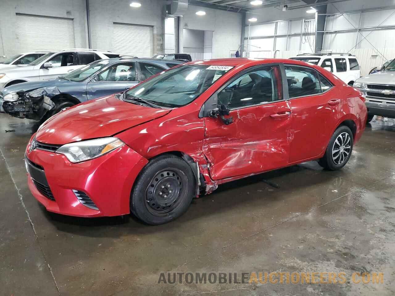 5YFBURHE7GP432621 TOYOTA COROLLA 2016