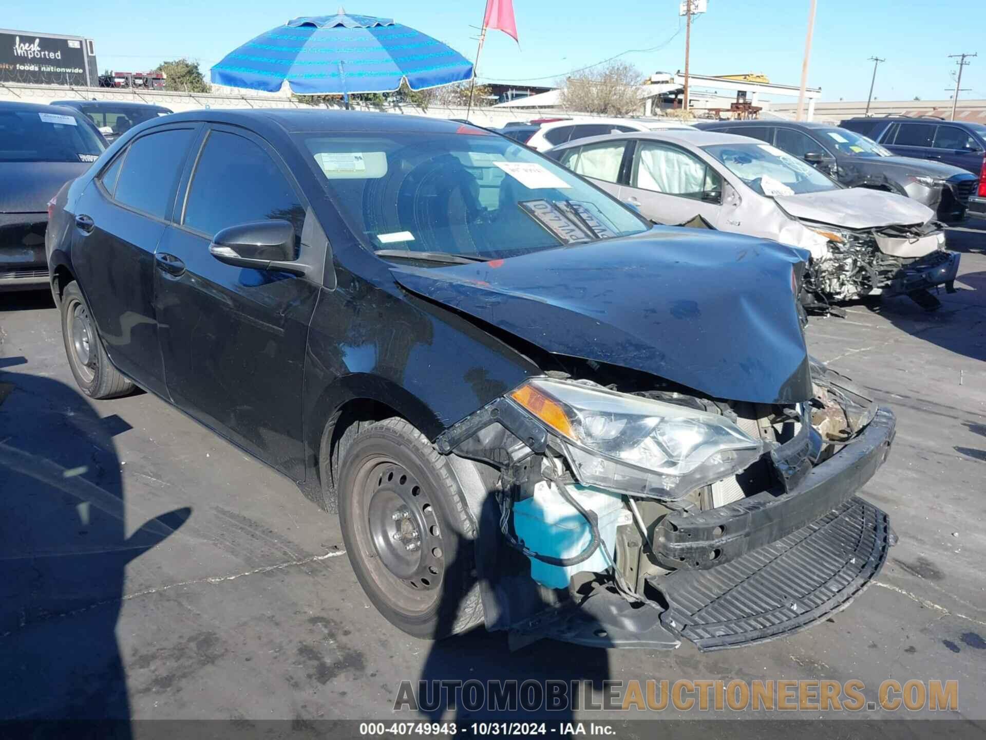 5YFBURHE7GP433638 TOYOTA COROLLA 2016