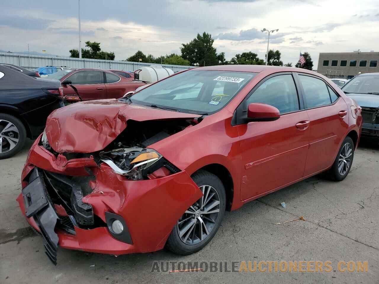 5YFBURHE7GP435762 TOYOTA COROLLA 2016