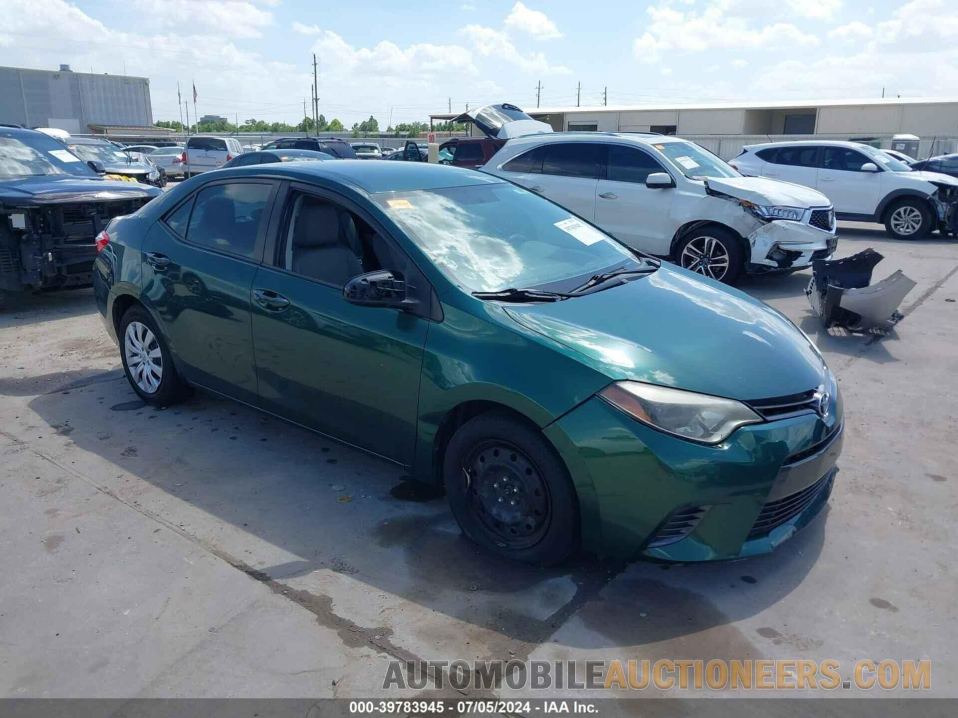 5YFBURHE7GP435941 TOYOTA COROLLA 2016