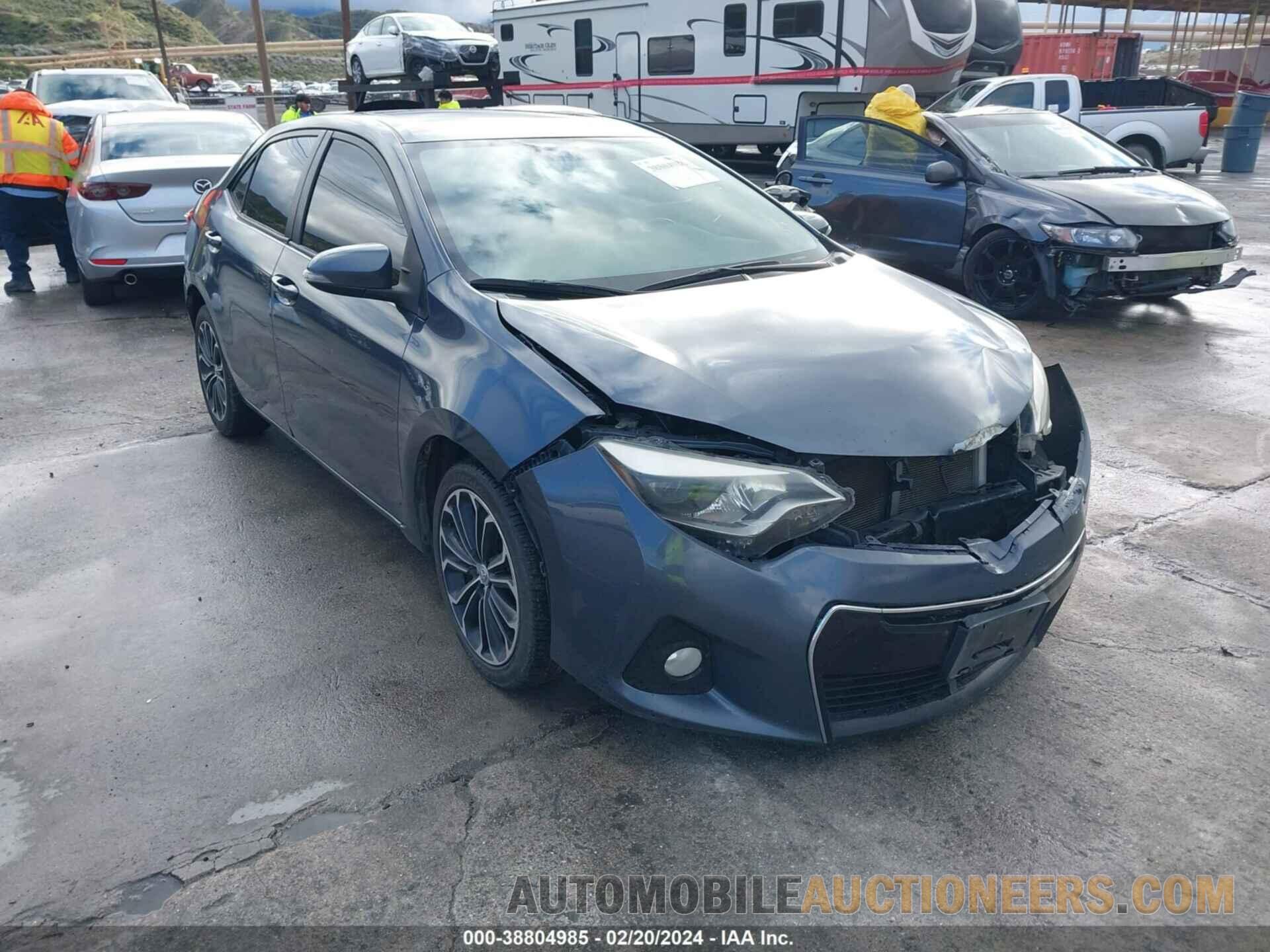 5YFBURHE7GP439164 TOYOTA COROLLA 2016