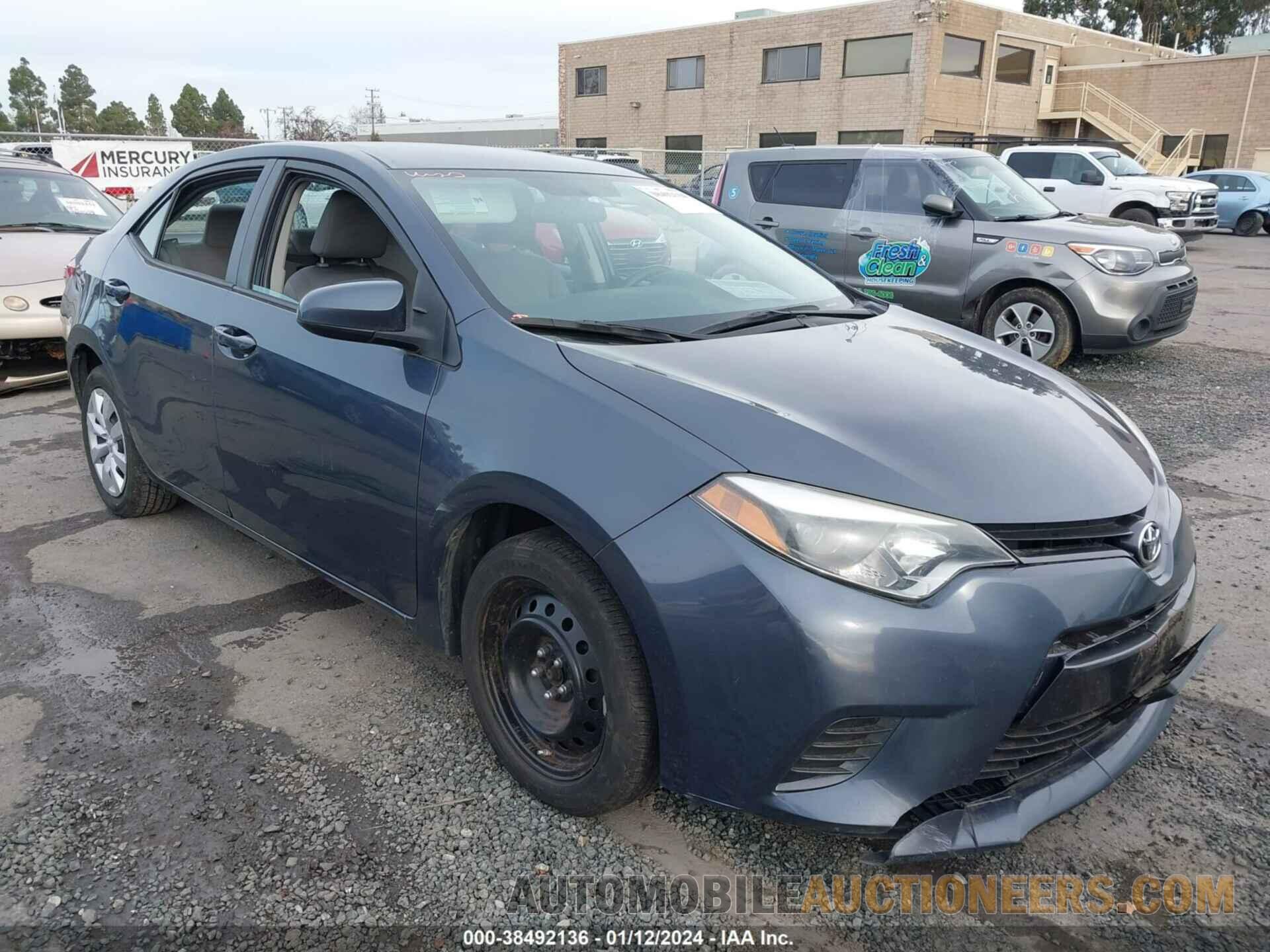 5YFBURHE7GP444199 TOYOTA COROLLA 2016