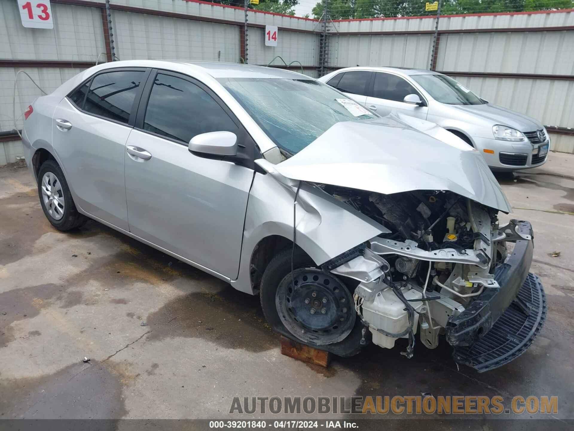 5YFBURHE7GP458958 TOYOTA COROLLA 2016