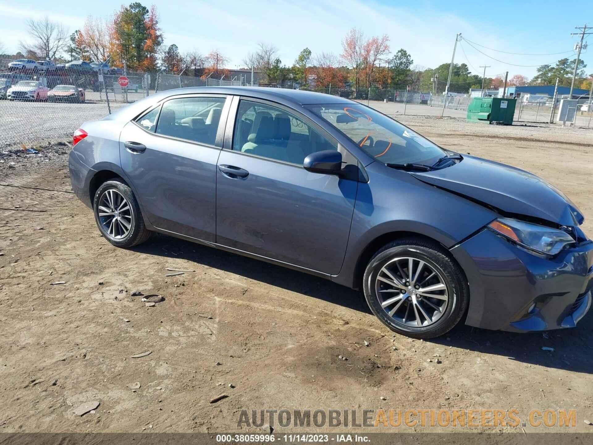 5YFBURHE7GP476750 TOYOTA COROLLA 2016