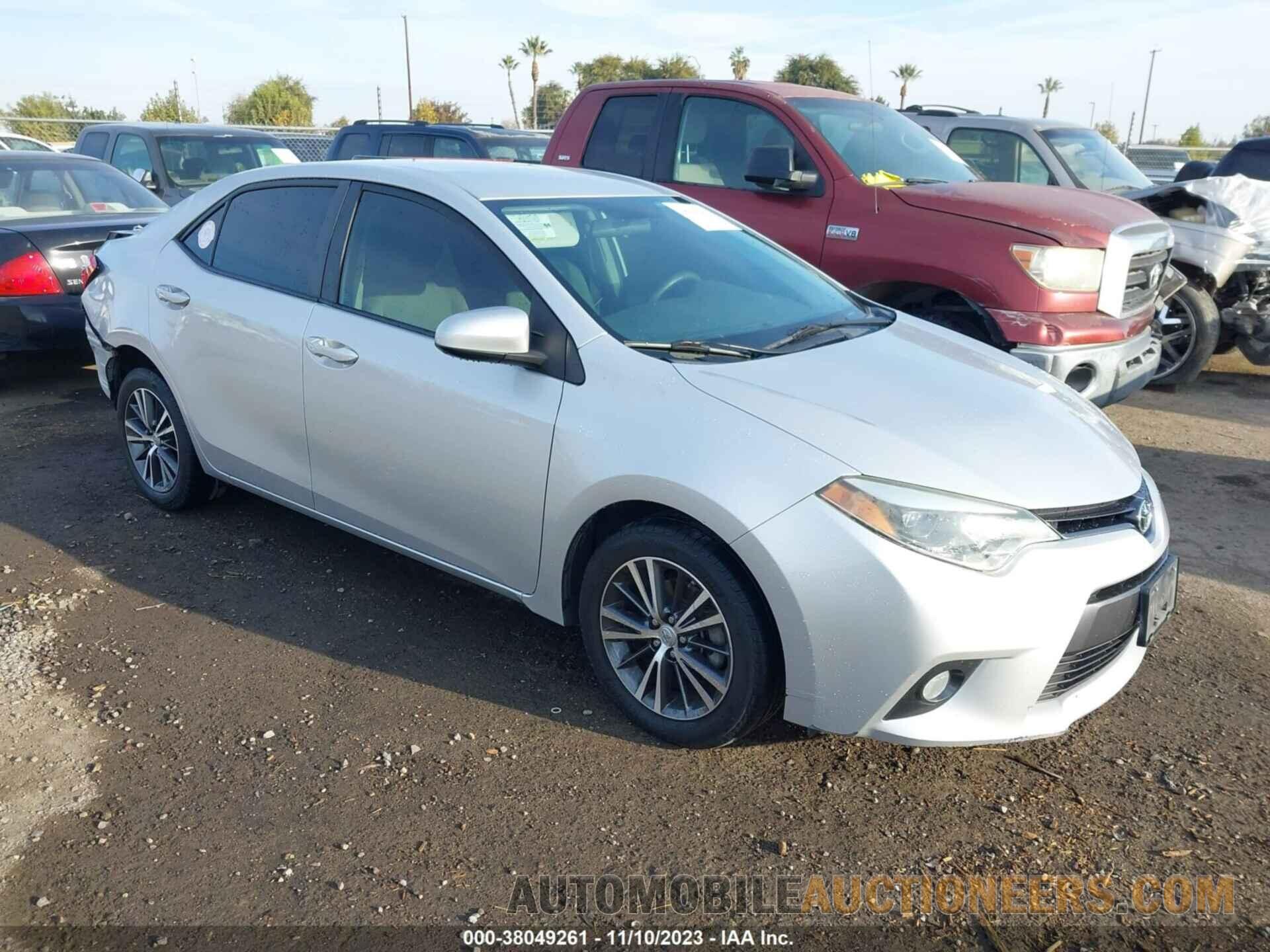 5YFBURHE7GP478594 TOYOTA COROLLA 2016