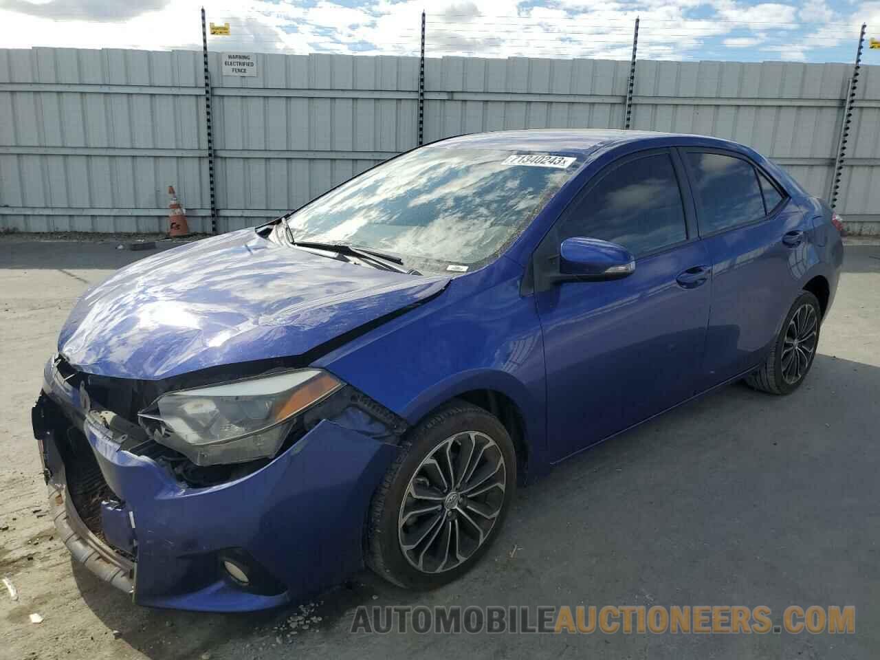 5YFBURHE7GP493810 TOYOTA COROLLA 2016