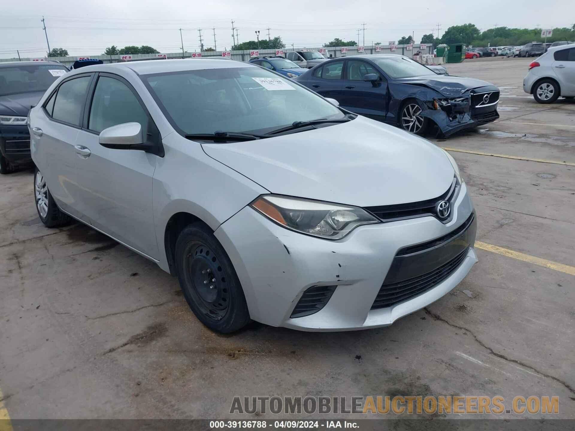 5YFBURHE7GP498506 TOYOTA COROLLA 2016