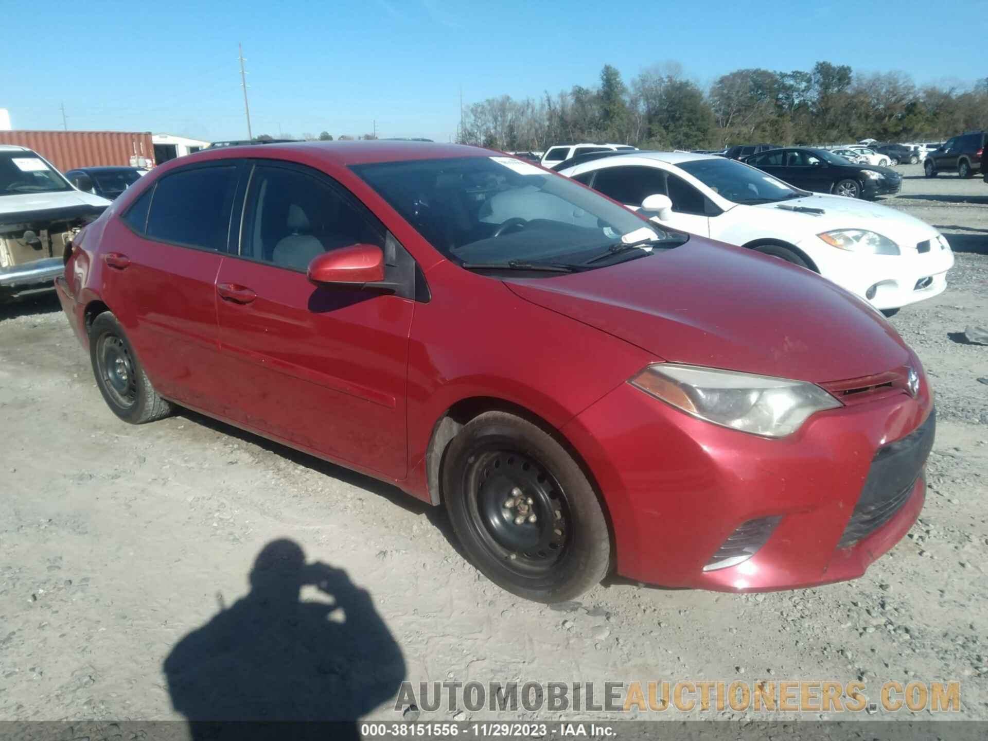 5YFBURHE7GP498781 TOYOTA COROLLA 2016