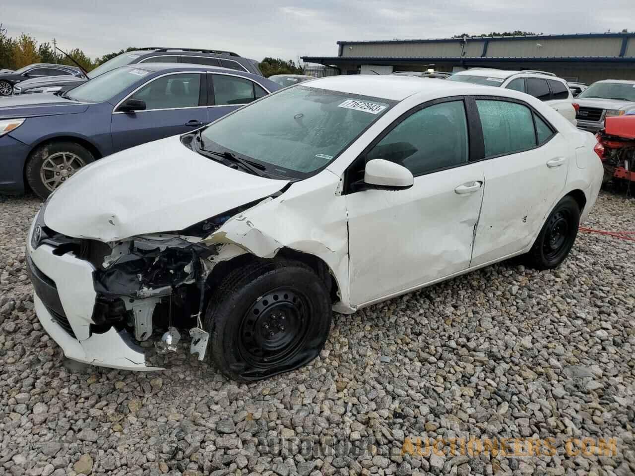 5YFBURHE7GP501100 TOYOTA COROLLA 2016