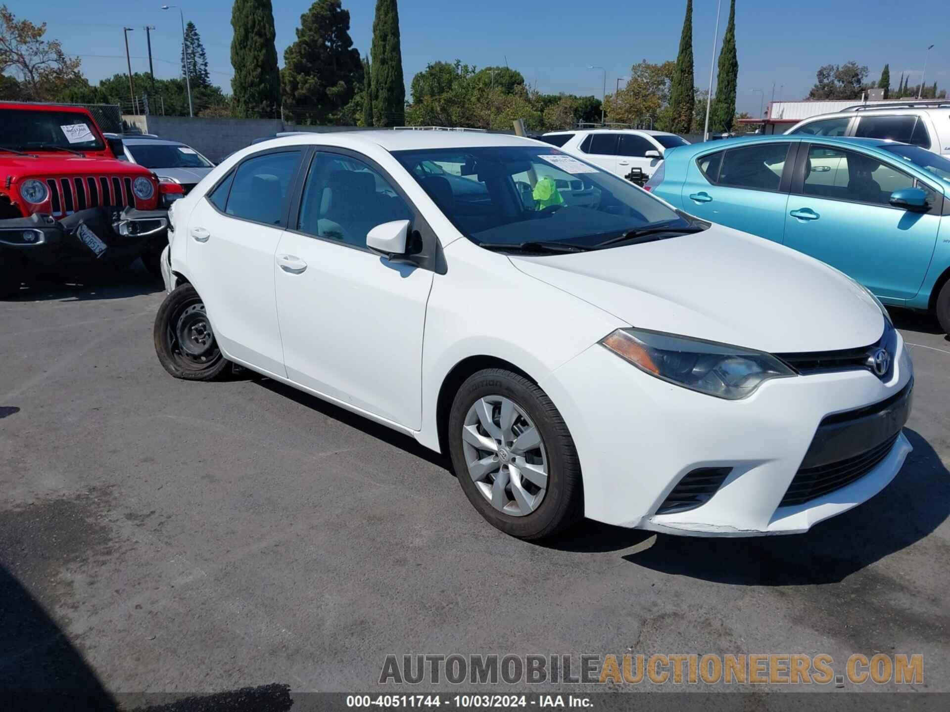 5YFBURHE7GP513831 TOYOTA COROLLA 2016