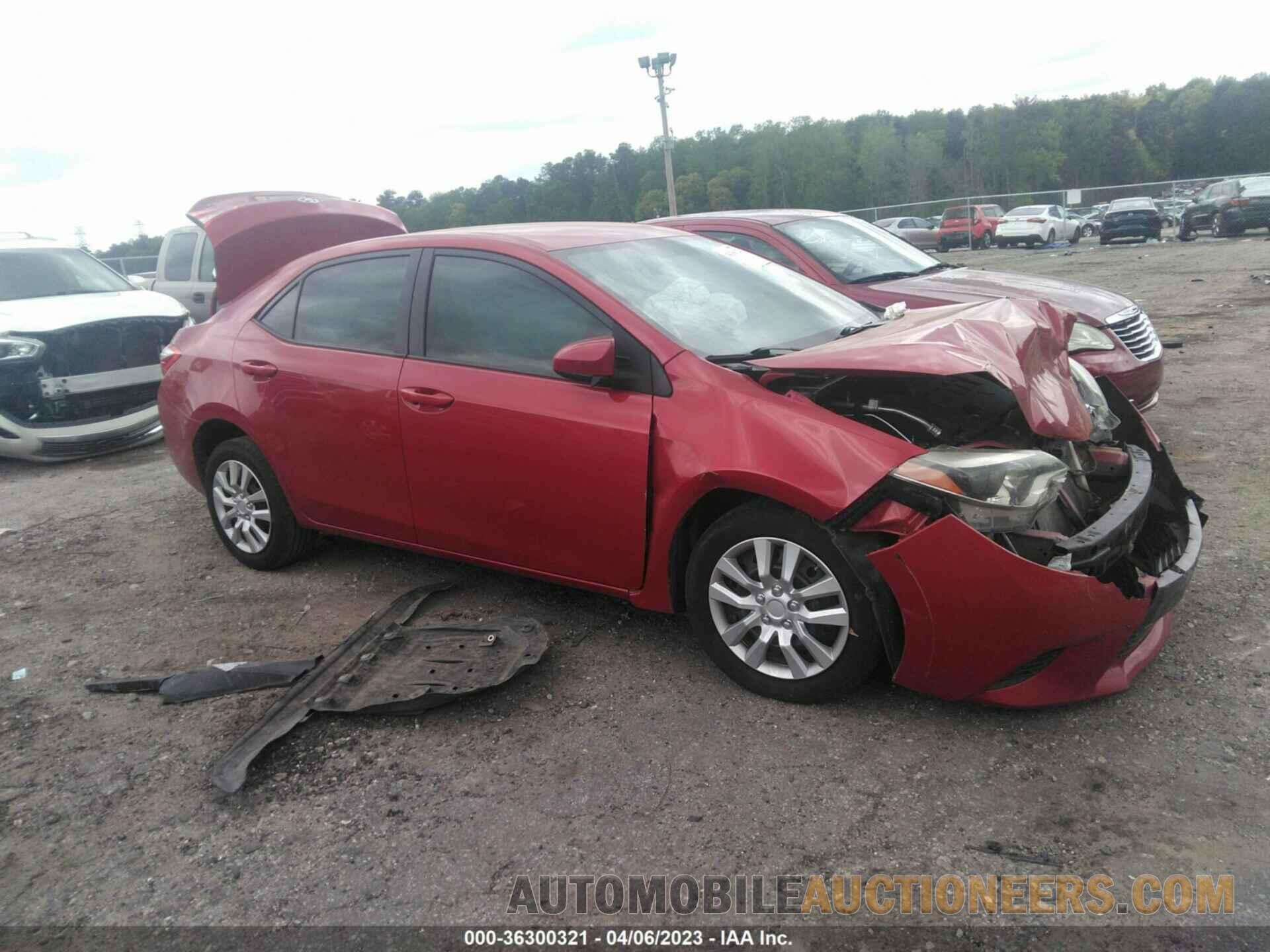 5YFBURHE7GP514347 TOYOTA COROLLA 2016