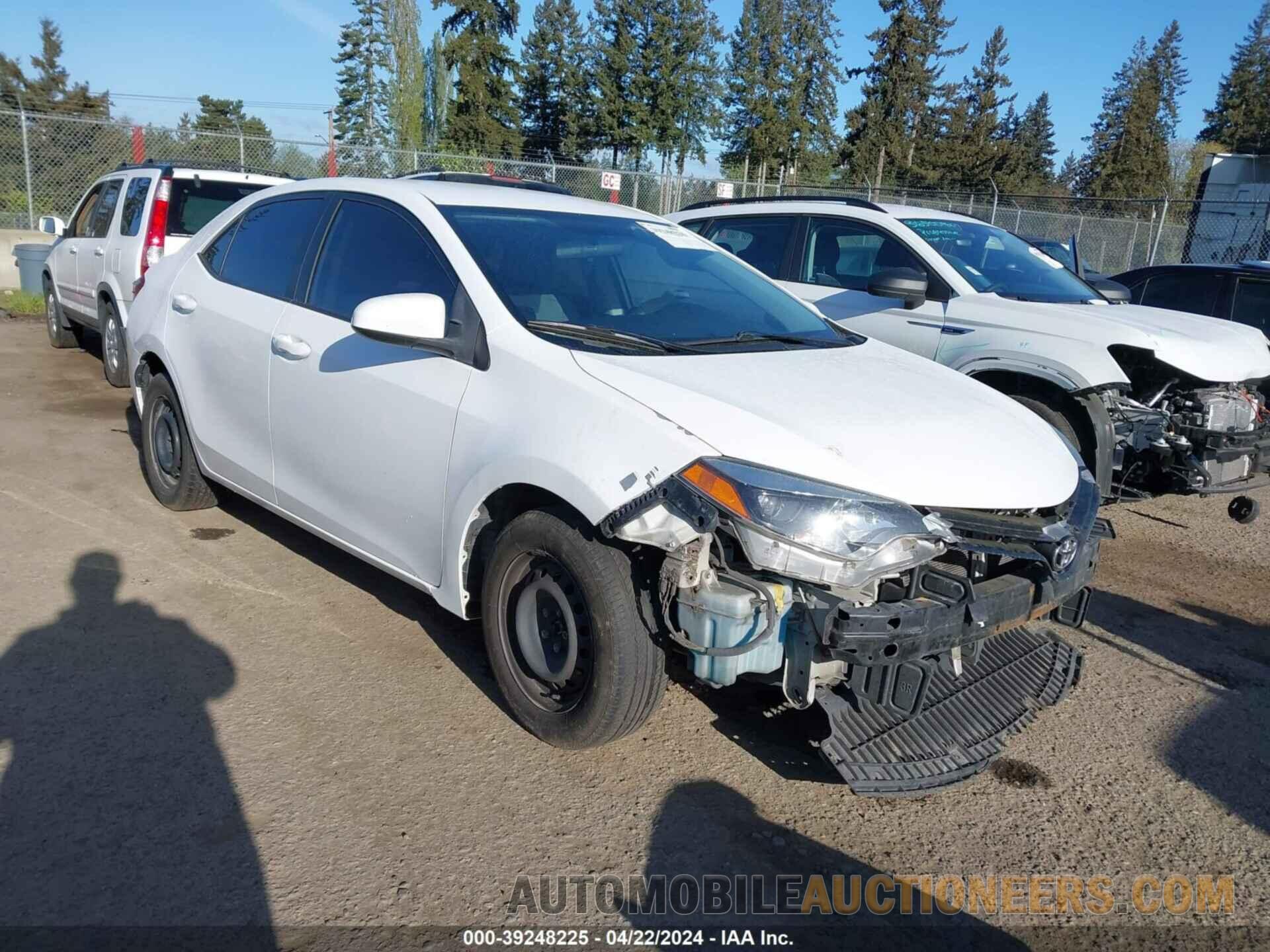 5YFBURHE7GP519158 TOYOTA COROLLA 2016