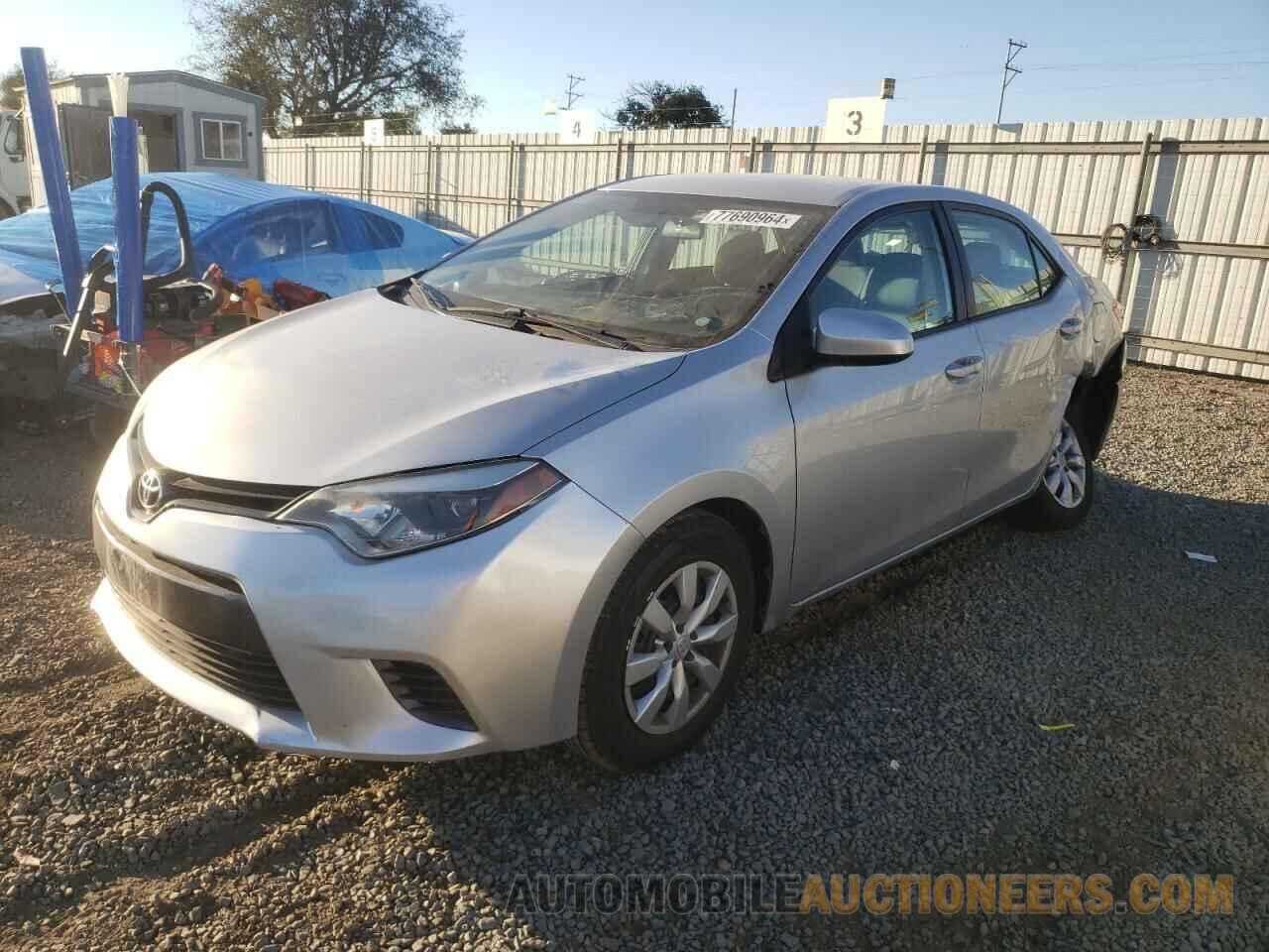 5YFBURHE7GP522416 TOYOTA COROLLA 2016