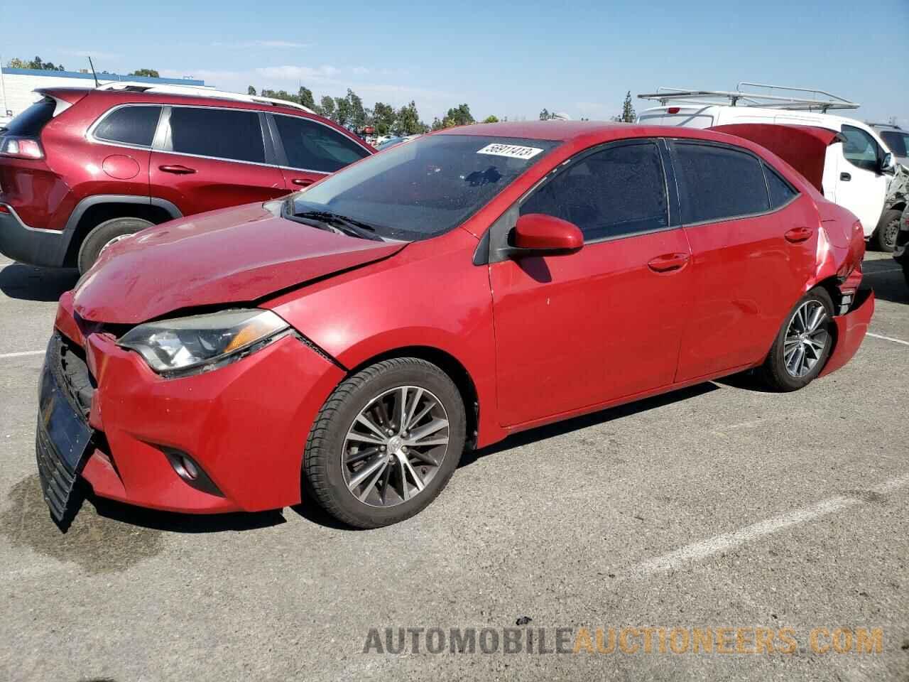 5YFBURHE7GP529365 TOYOTA COROLLA 2016