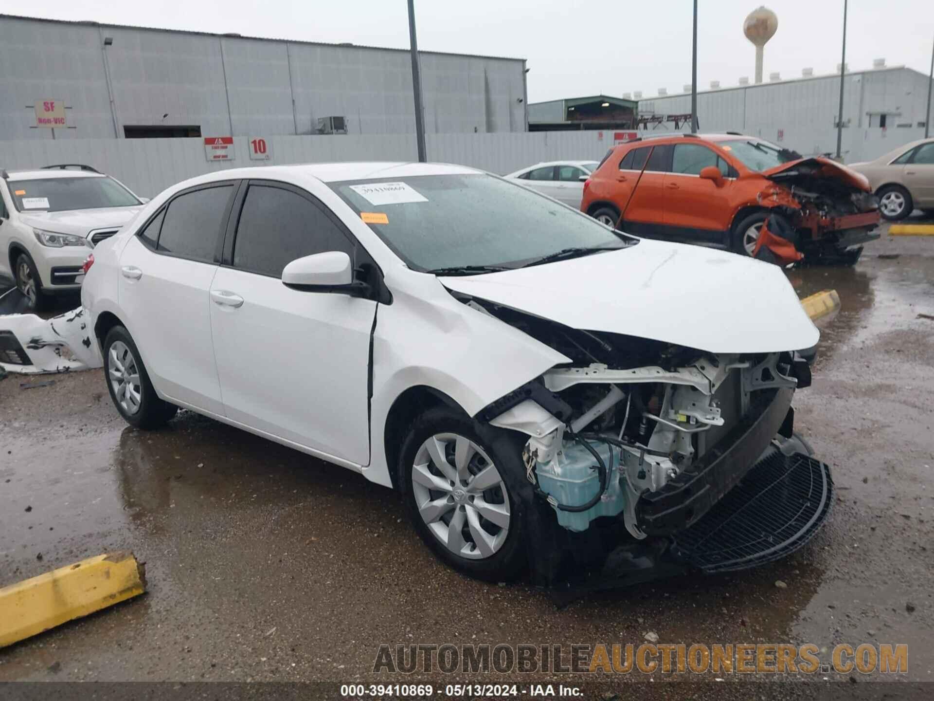 5YFBURHE7GP537885 TOYOTA COROLLA 2016