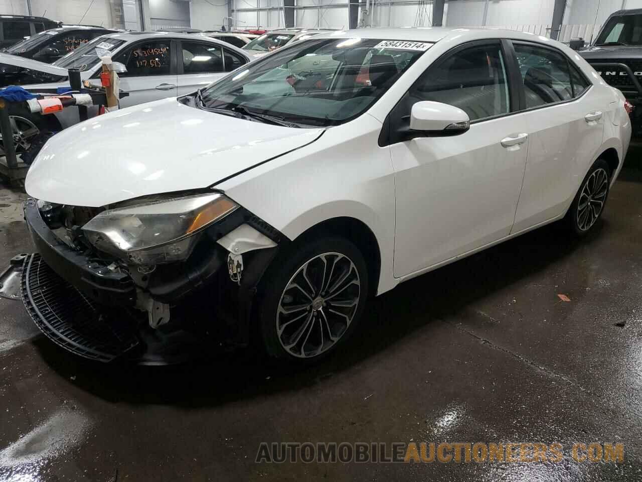 5YFBURHE7GP538826 TOYOTA COROLLA 2016