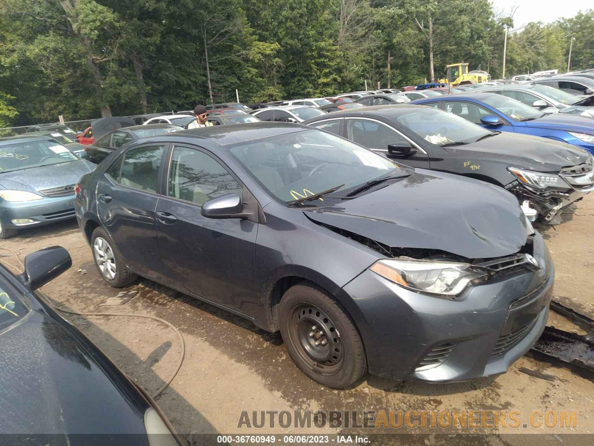 5YFBURHE7GP539295 TOYOTA COROLLA 2016