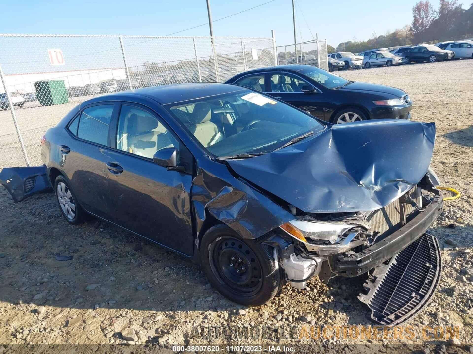 5YFBURHE7GP559868 TOYOTA COROLLA 2016