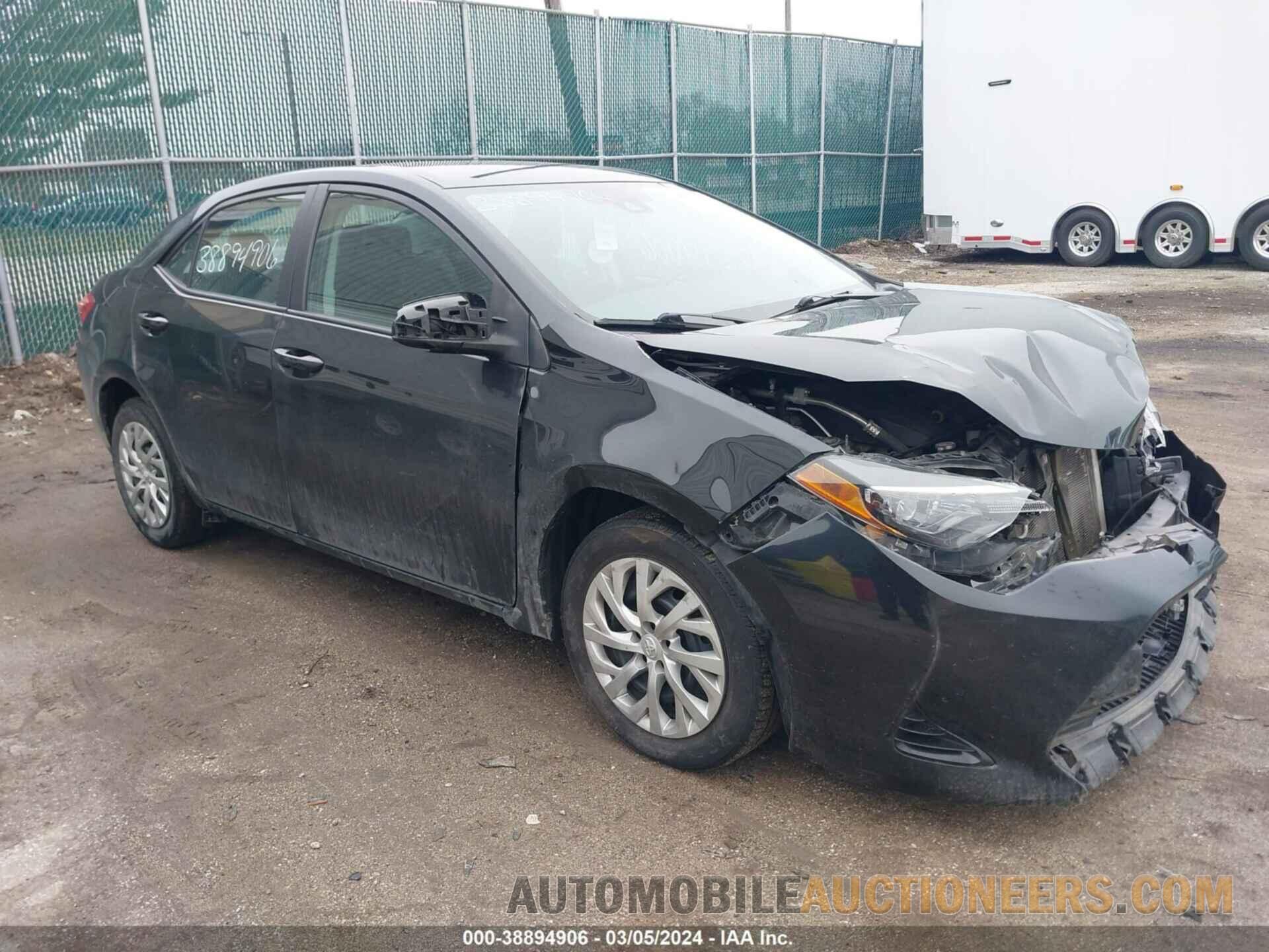 5YFBURHE7JP763805 TOYOTA COROLLA 2018