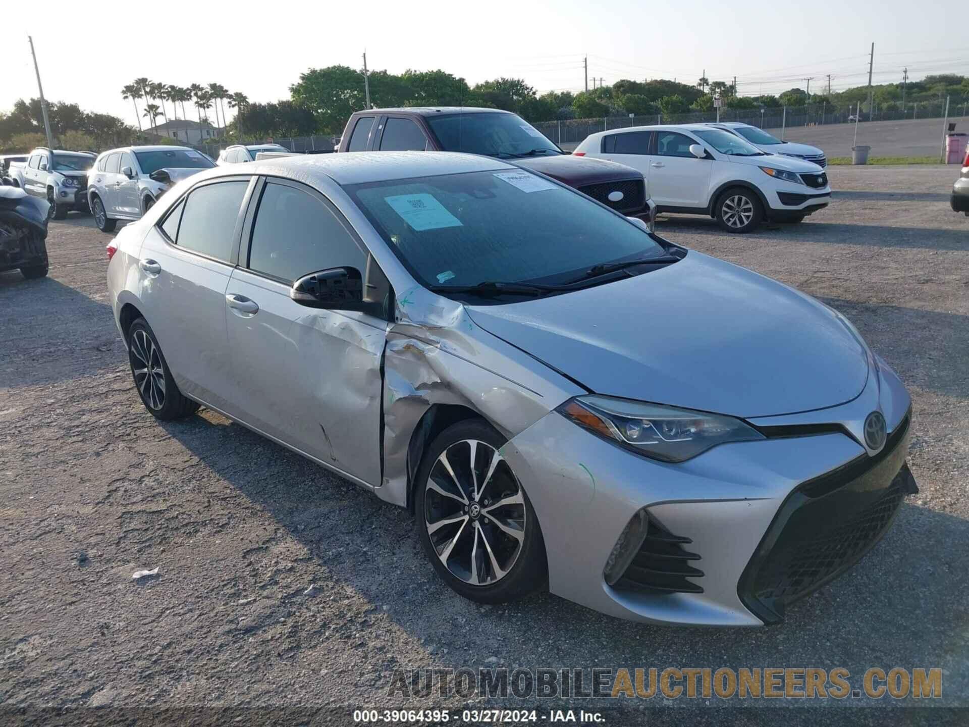 5YFBURHE7JP768860 TOYOTA COROLLA 2018